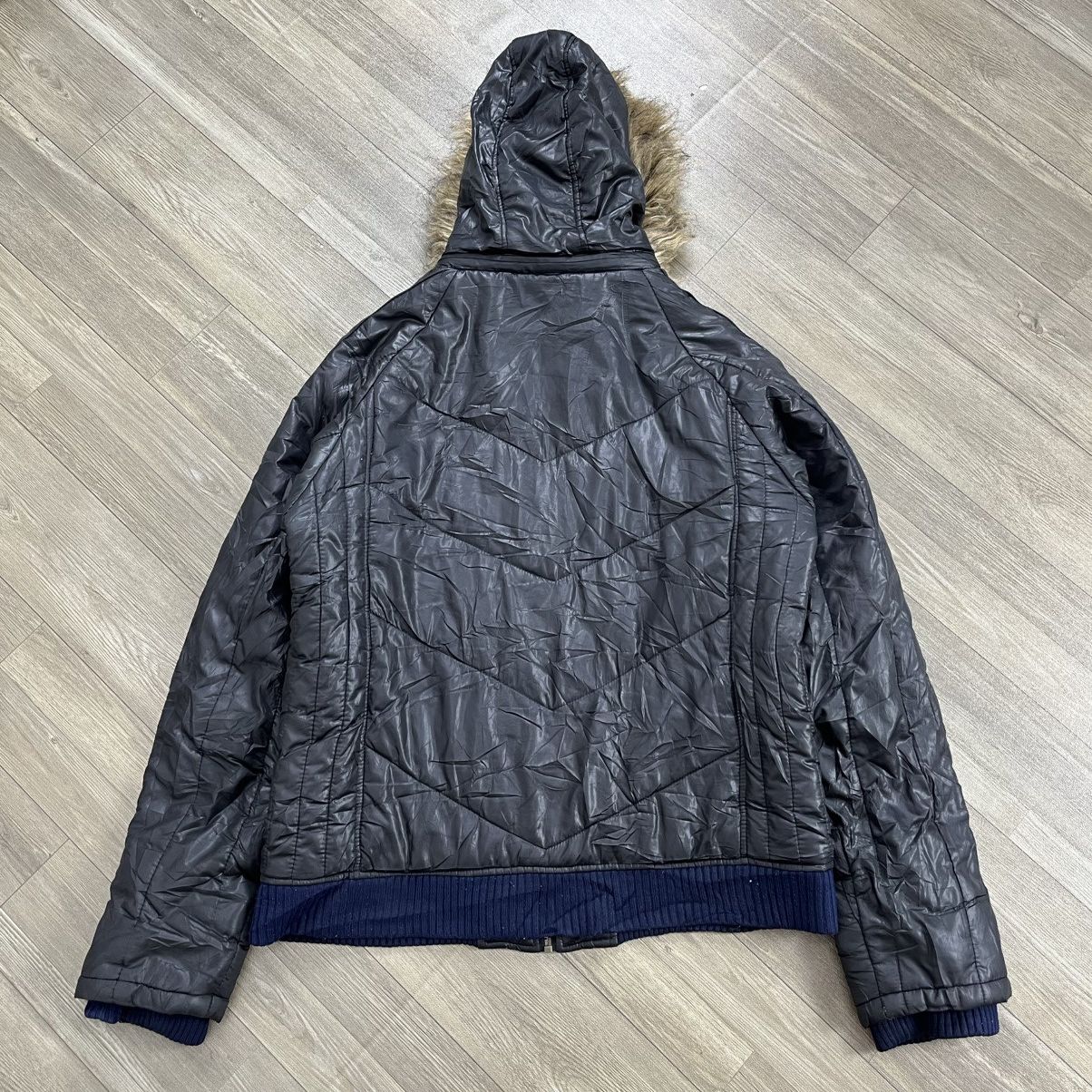 20471120 2000s Nylaus Fur Bono Jacket Punk Ifsixwasnine Goa Lgb Style Size US L / EU 52-54 / 3 - 18 Thumbnail