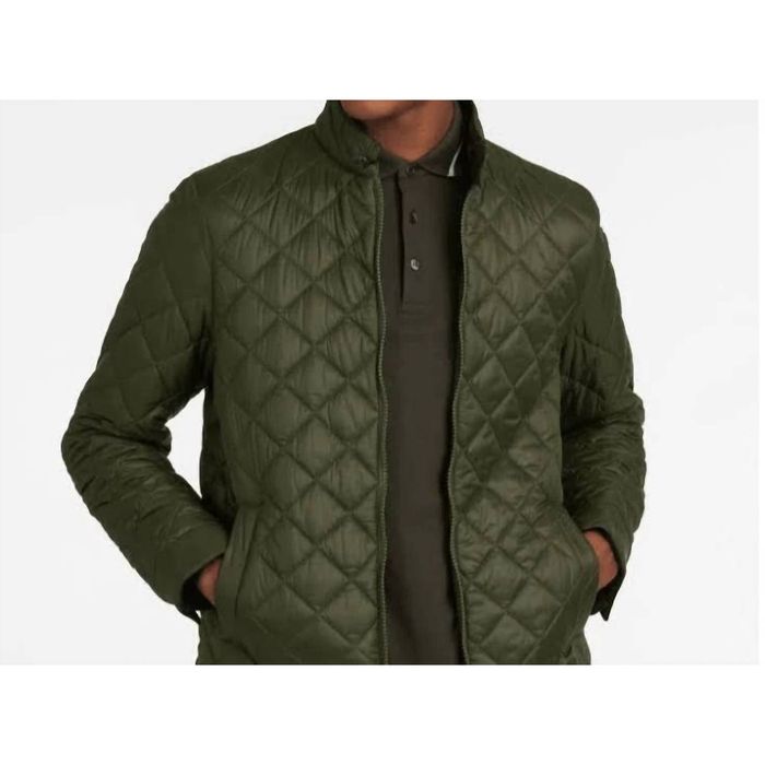 Barbour Men's Harrington Quilt Jacket Green Size Medium