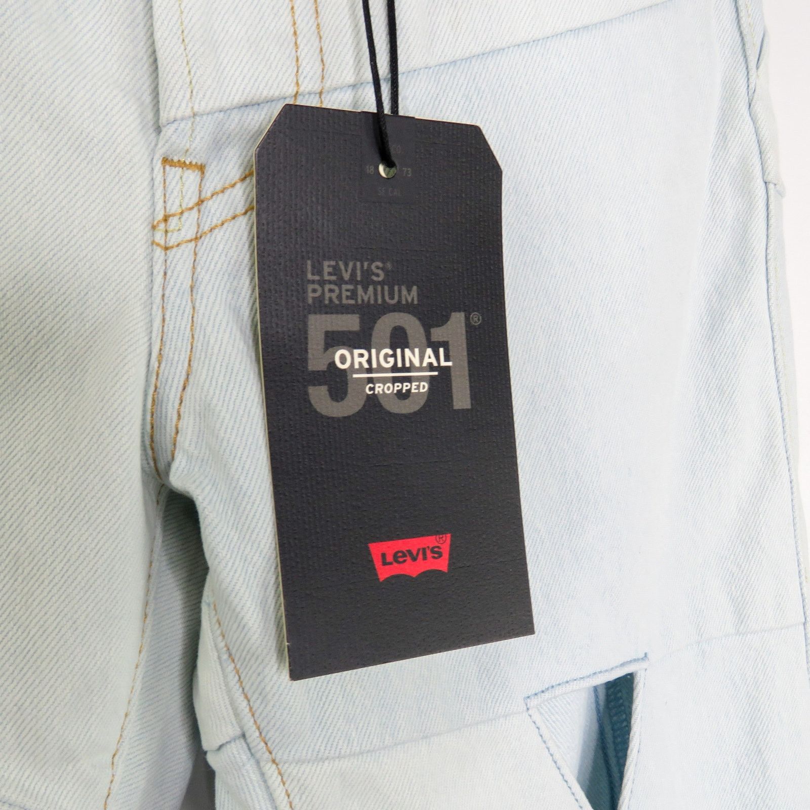 Levi's Levi's 501 Premium Straight Leg Cut Out Crop Jeans Size 25 Size 25" / US 0 / IT 36 - 4 Thumbnail