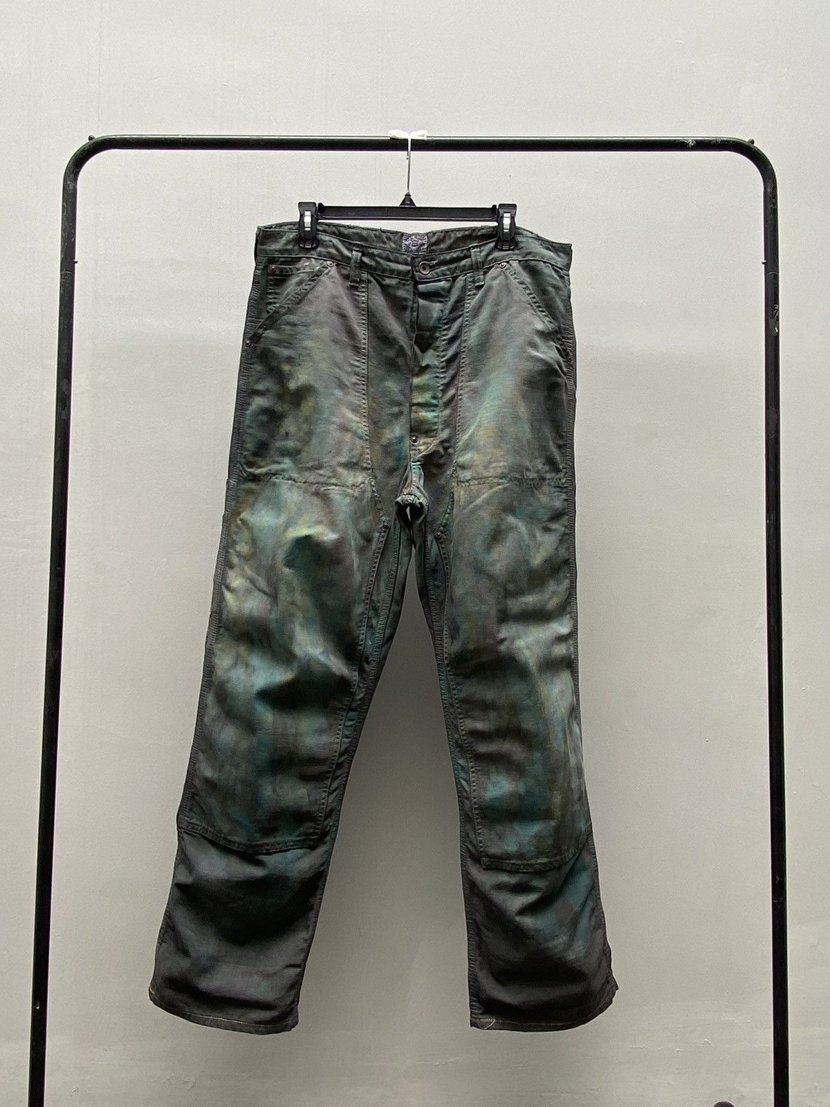 The Real McCoy's The Real McCoys Dyed Doubble Knee Pants Size US 34 / EU 50 - 1 Thumbnail
