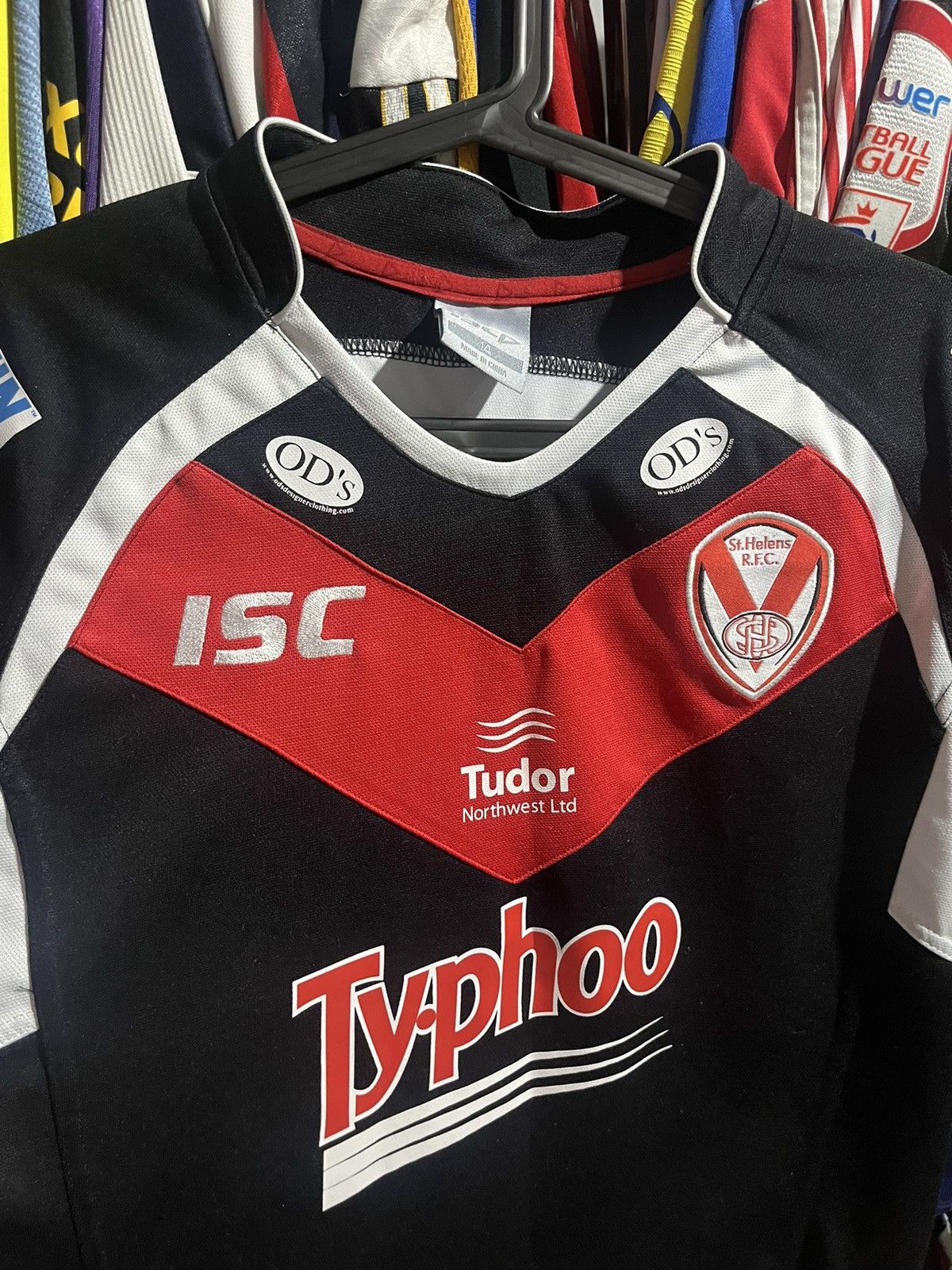 Other ISC St Helens R.F.C 2013/14 Away Jon Wilkin #12 Rugby Jersey Size US XS / EU 42 / 0 - 3 Thumbnail