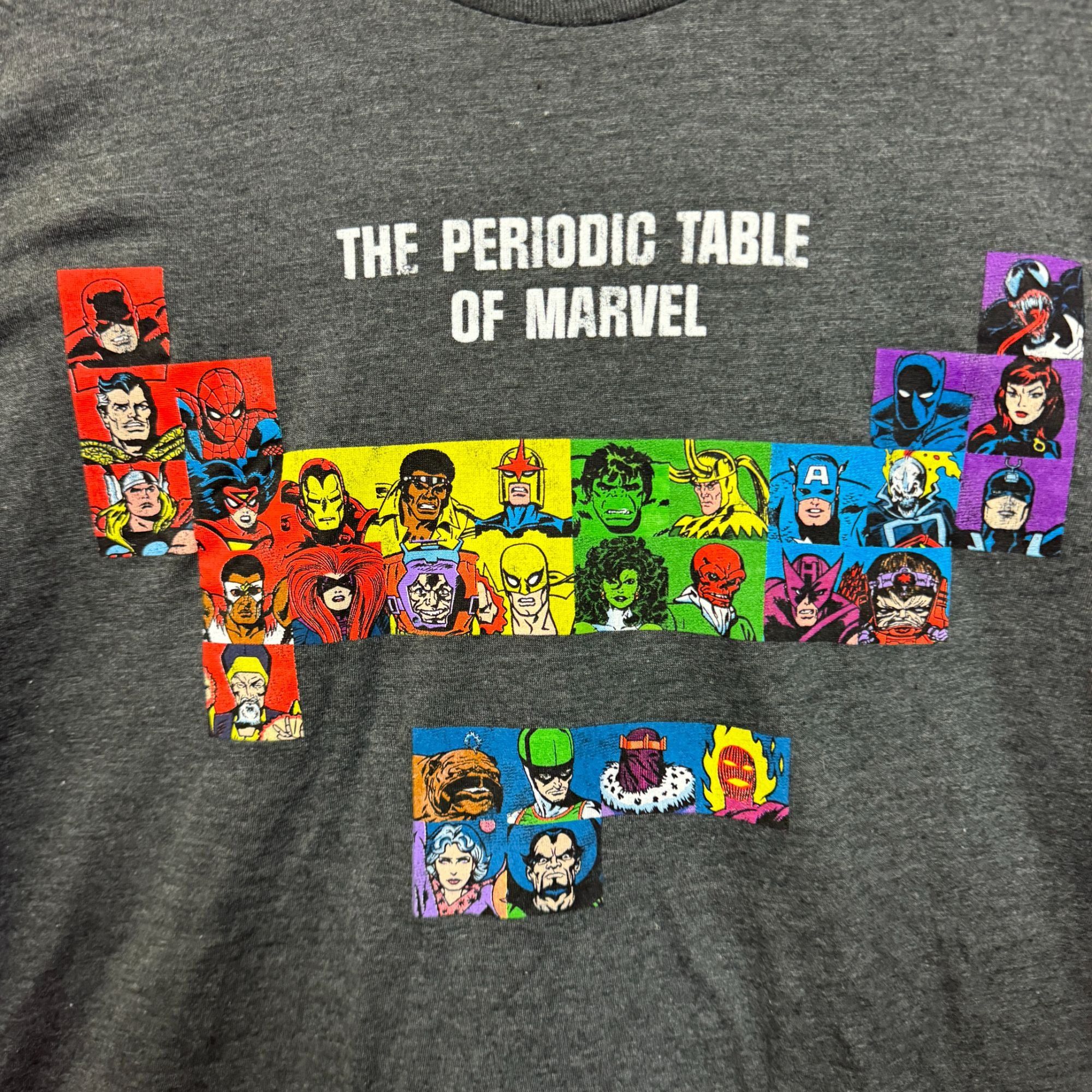 Marvel Comics Marvel Avengers Periodic Table T-shirt size 2XL Size US XXL / EU 58 / 5 - 2 Thumbnail