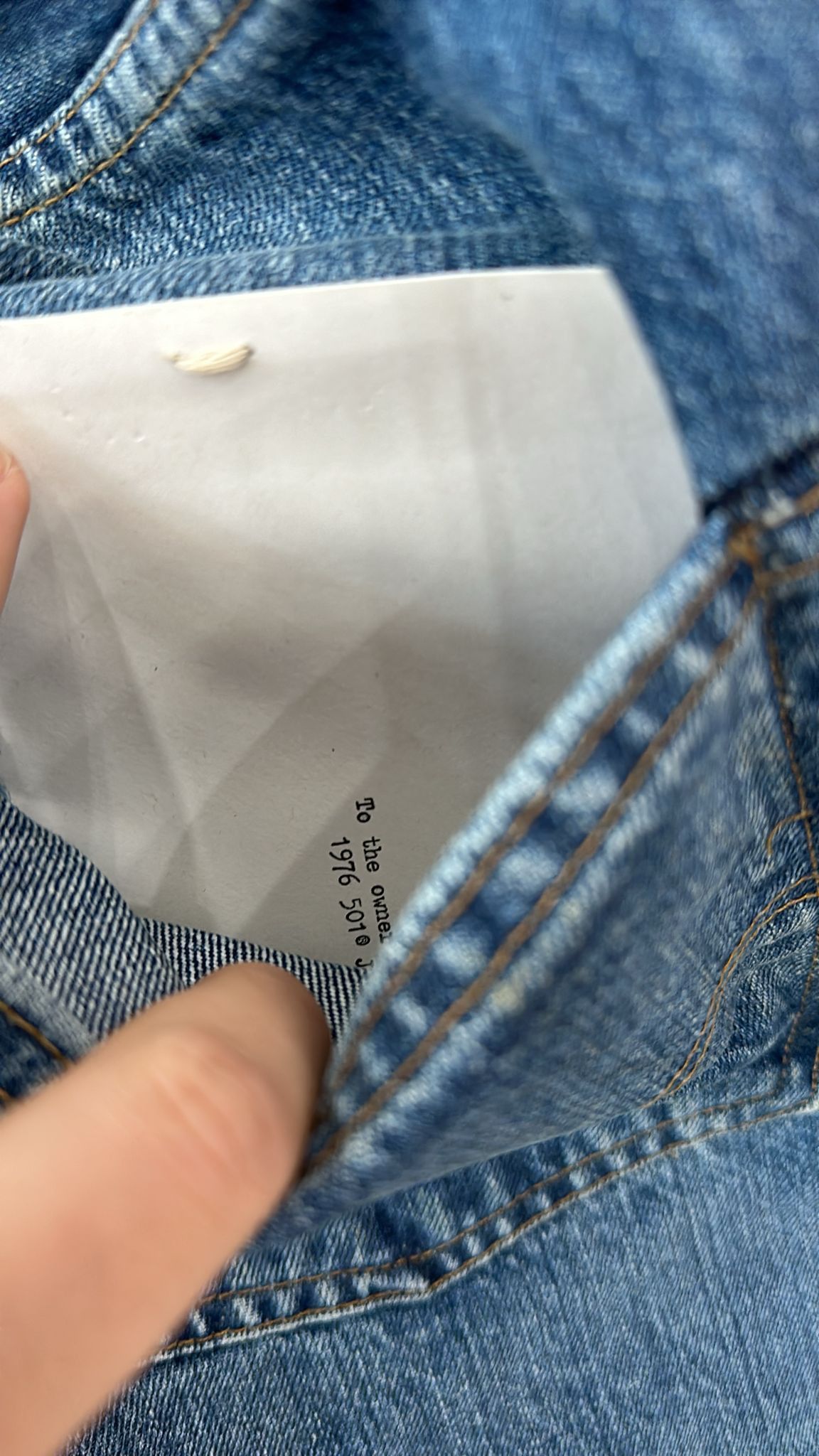 Levi's Vintage Clothing LVC Levi's Vintage Clothing 1976 501XX BigE Selvedge Jeans Size US 31 - 7 Thumbnail