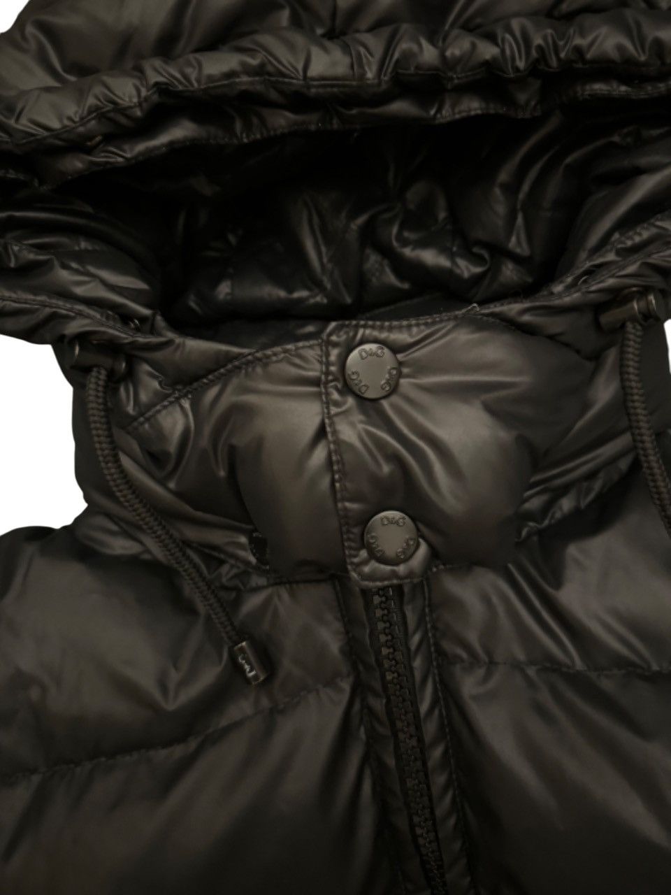 Dolce & Gabbana Dolce & Gabbana Vintage Puffer Jacket Black Size US M / EU 48-50 / 2 - 4 Thumbnail