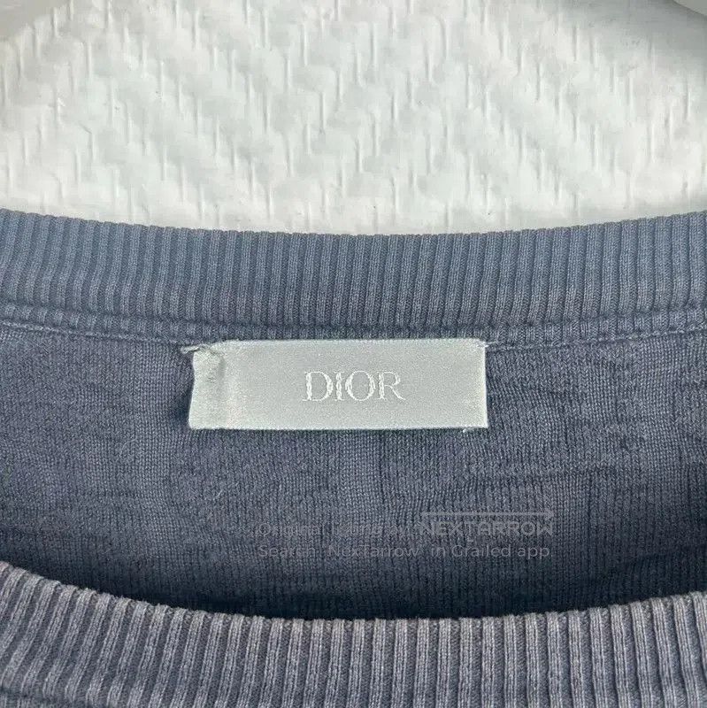 Dior Dior Black Linen Blend Men's T-Shirt . Size US XXL / EU 58 / 5 - 3 Thumbnail