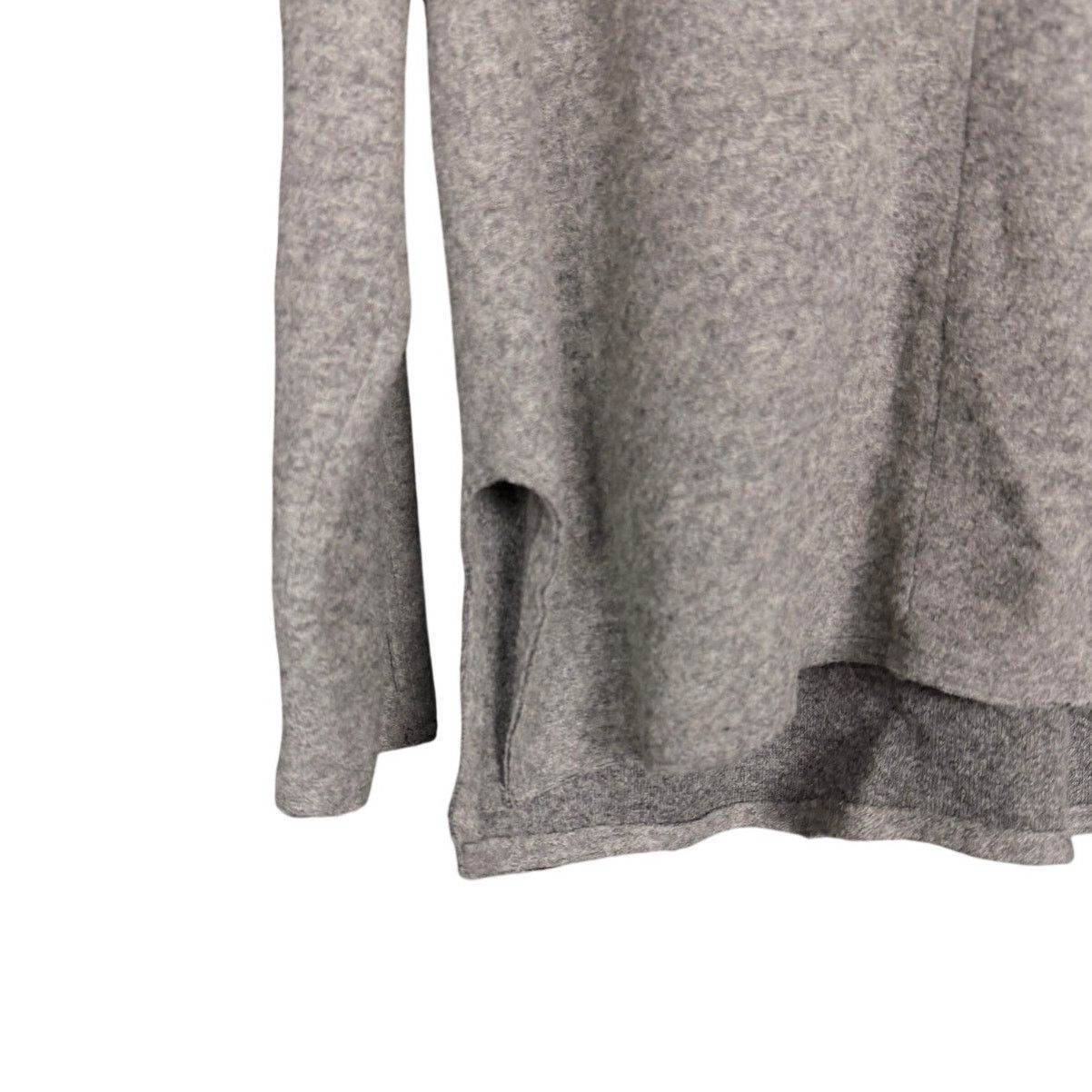 Zara Zara Light Gray V Neck Wool Blend Sweater Boho Coquette XS Size S / US 4 / IT 40 - 4 Thumbnail