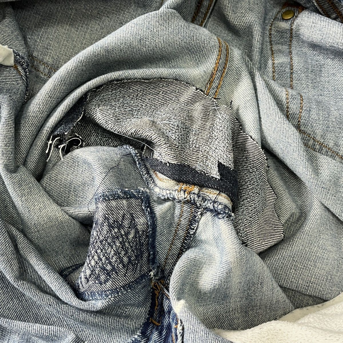 Neighborhood Distressed Neighborhood Redline Selvedge Denim Savage Size US 34 / EU 50 - 19 Thumbnail