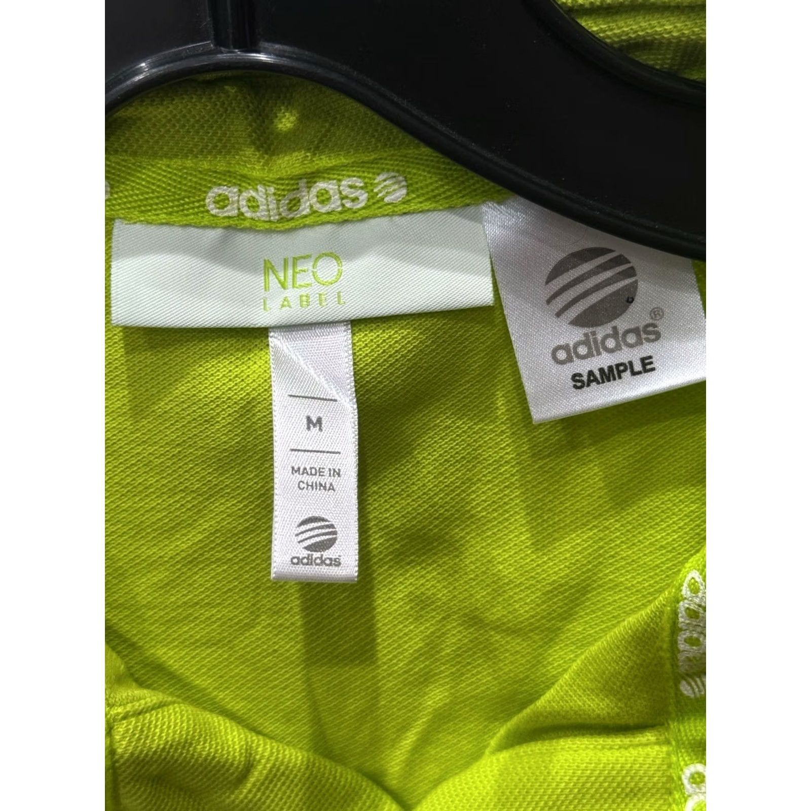 Adidas Adidas Polo Shirt M Navy? Neon Lime Green Rare POLO SHIRT Medium M Men Multicolor Long Sleeve Size US M / EU 48-50 / 2 - 3 Thumbnail