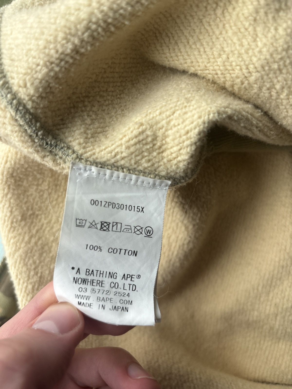 Bape BAPE Tiger full zip hoodie desert camo Size US M / EU 48-50 / 2 - 7 Thumbnail