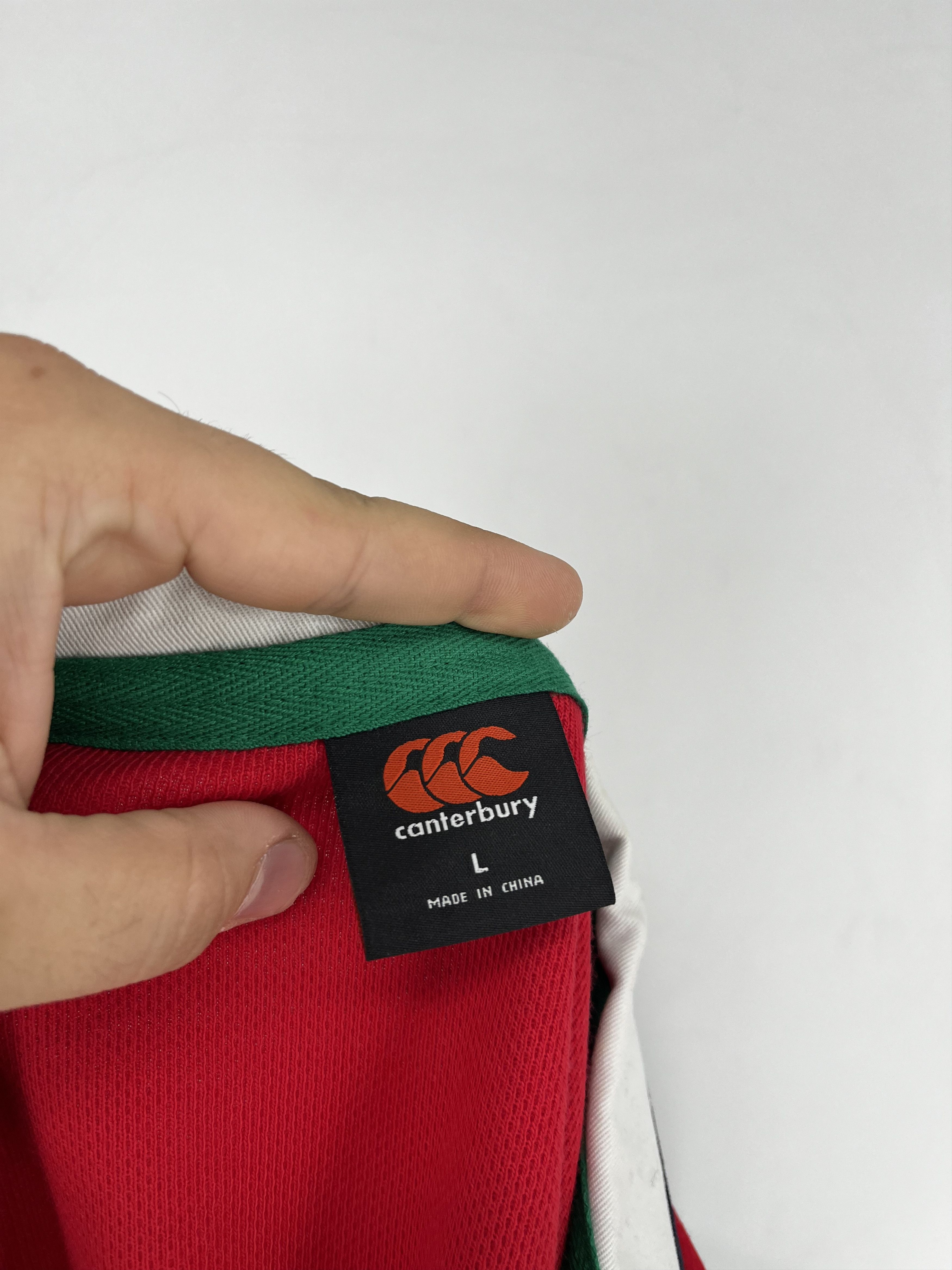 Canterbury of New Zealand × Vintage Canterbury British & Irish Lions Rugby Polo Shirt Men's Size US L / EU 52-54 / 3 - 10 Thumbnail