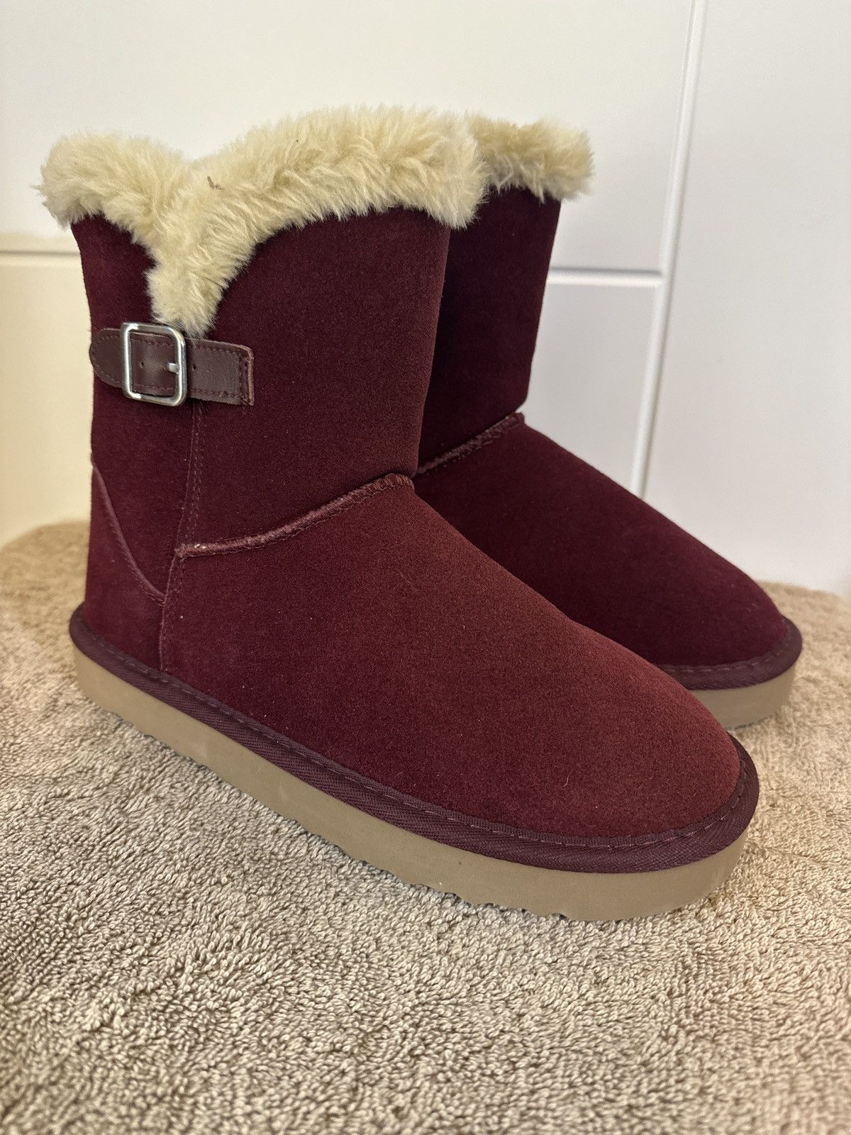 Style & Co Style & Co Tiny 2 Suede Winter Snow Boots Size US 9 / IT 39 - 1 Thumbnail