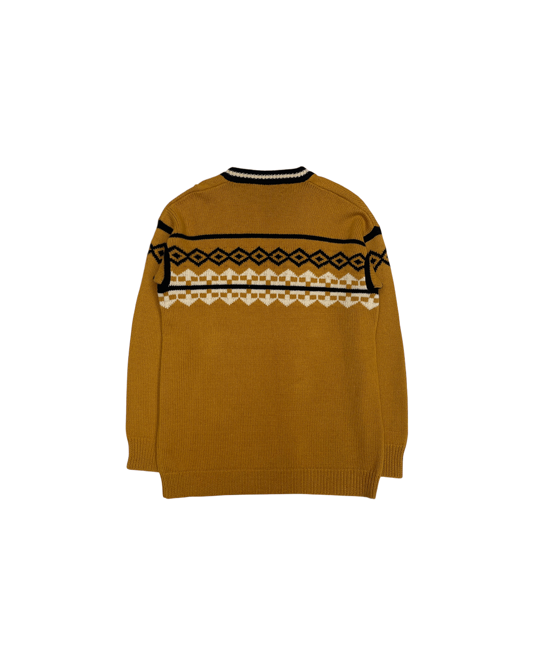 Burberry Prorsum Burberry Prorsum Resort 2012 Ethnic V Neck Sweater Size US S / EU 44-46 / 1 - 5 Thumbnail