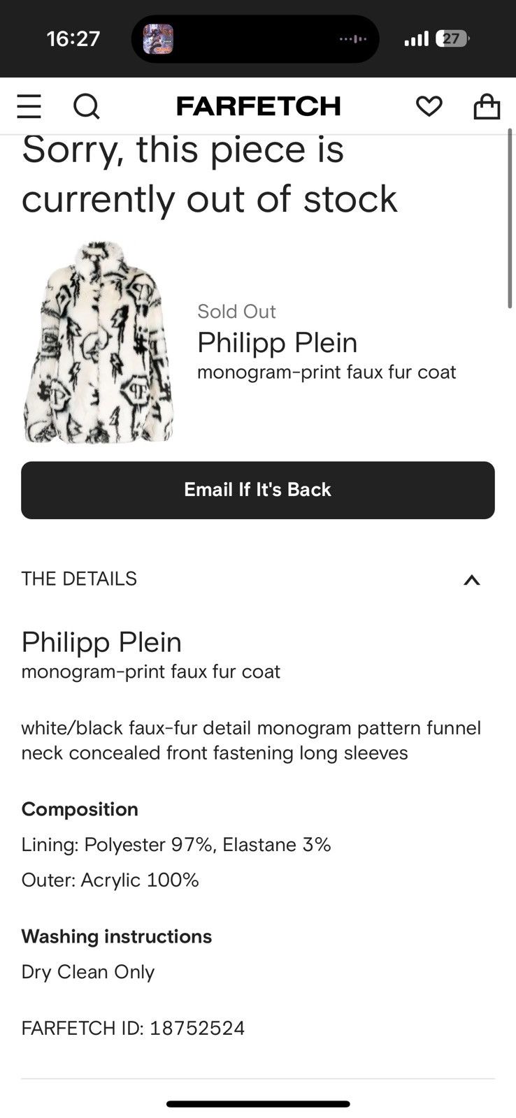 Philipp Plein Philip Plein Faux Fur Vegan Fur Zip Jacket Oversizing Size S / US 4 / IT 40 - 13 Thumbnail