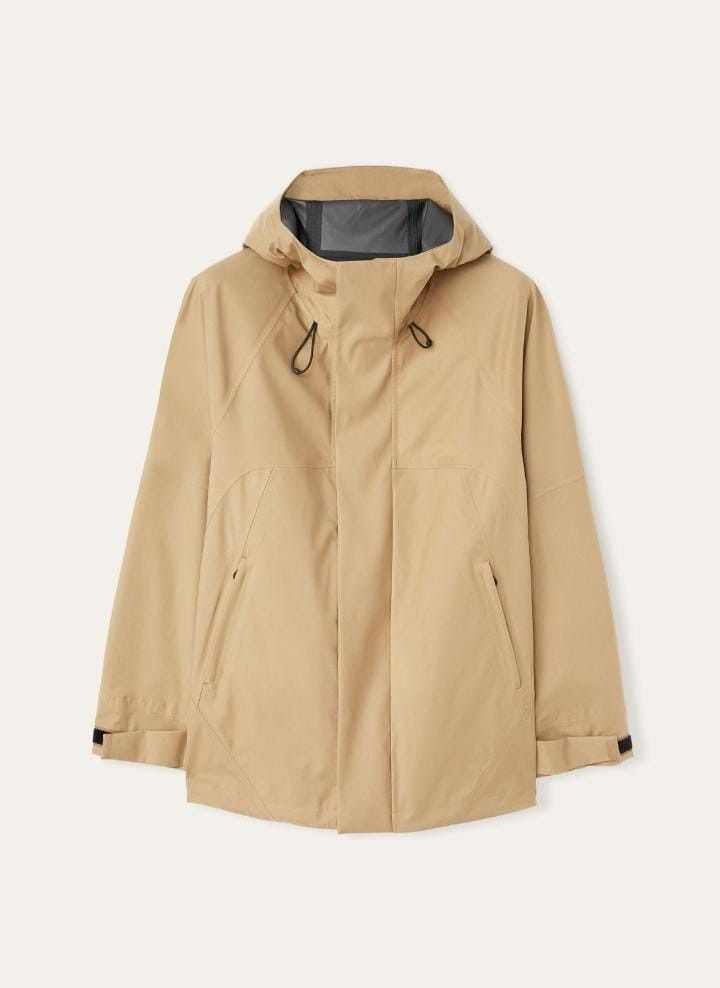 O1srvl11e0826 Fan8146 Axten Jacket In Beige, Men's