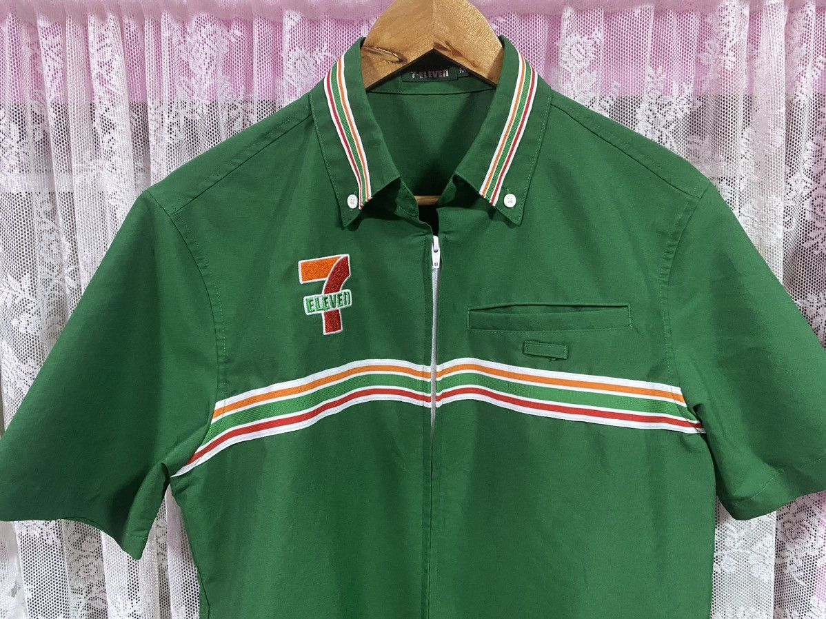 Japanese Brand × Vintage Vintage 7-Eleven Uniform Workers Collection Shirts Size US M / EU 48-50 / 2 - 3 Thumbnail