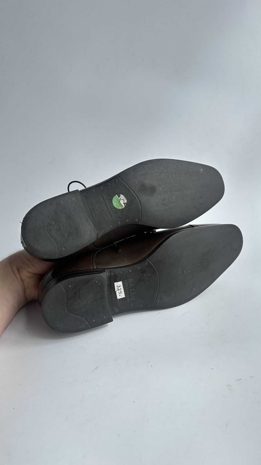 Bally Bally Switzerland Lampy Brown Leather Derby Shoes US 7.5 EEE Size US 7.5 / EU 40-41 - 7 Thumbnail