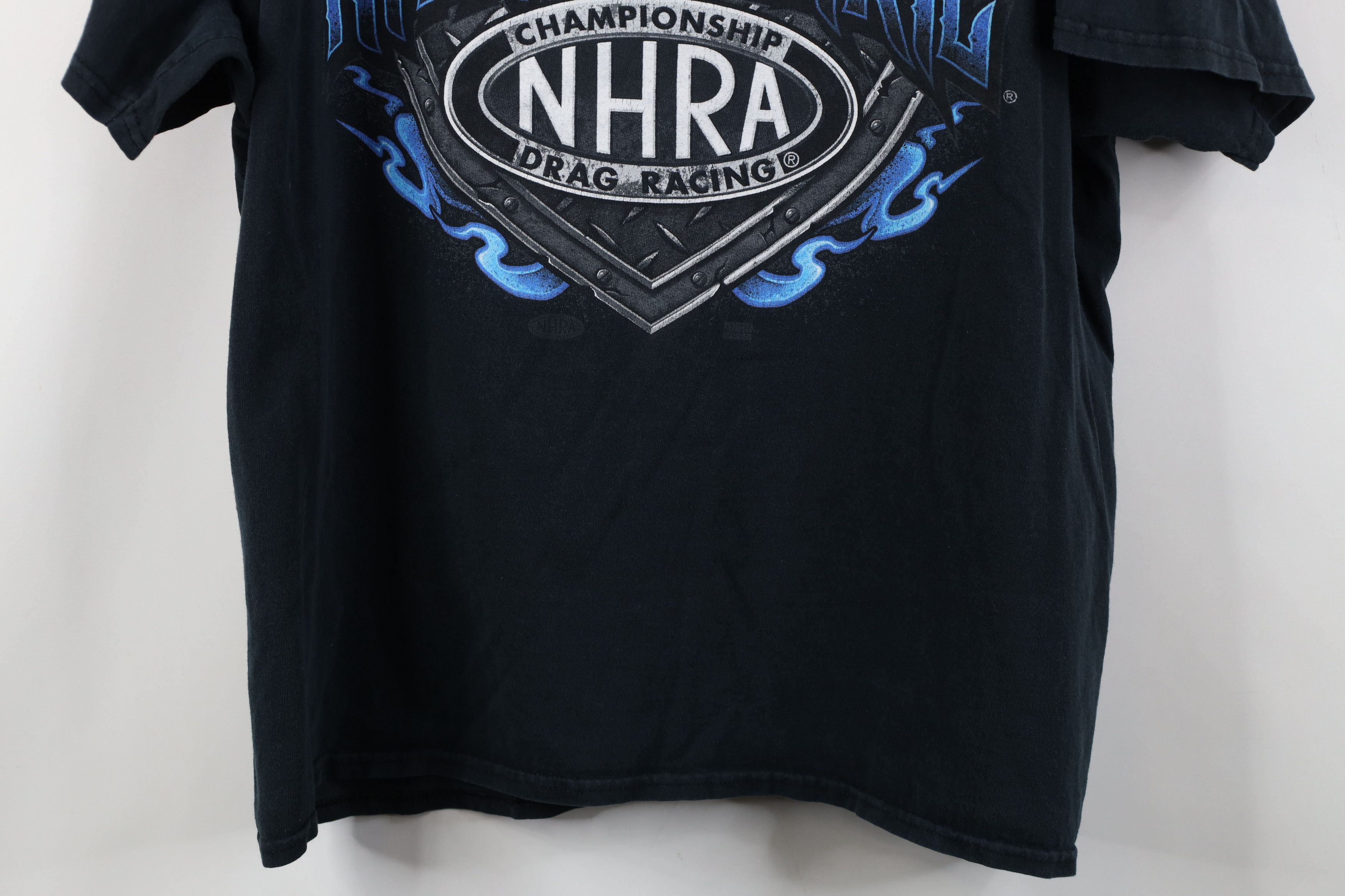 Vintage Vintage Y2K NHRA Championship Drag Racing Junkie T-Shirt Size US XXL / EU 58 / 5 - 15 Thumbnail