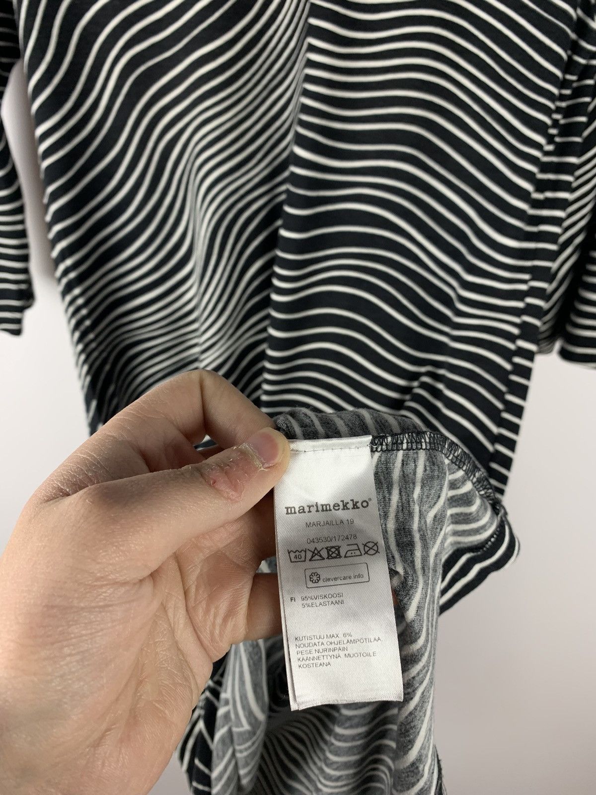 Marimekko Marimekko 3/4 Sleeve Round Neck Dress Zebra Pattern Size XS Size XS / US 0-2 / IT 36-38 - 5 Thumbnail