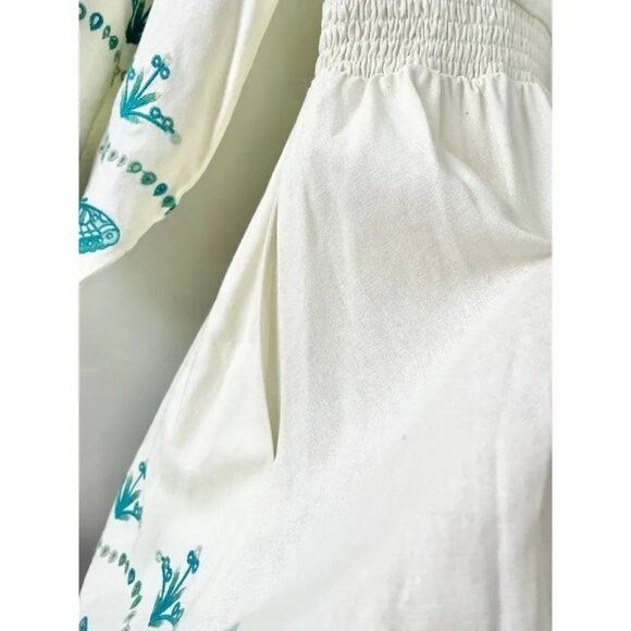 Isabel Marant Etoile NWOT$695 Super Natural Secret Mission Priscilla Linen Dress Size S / US 4 / IT 40 - 7 Thumbnail