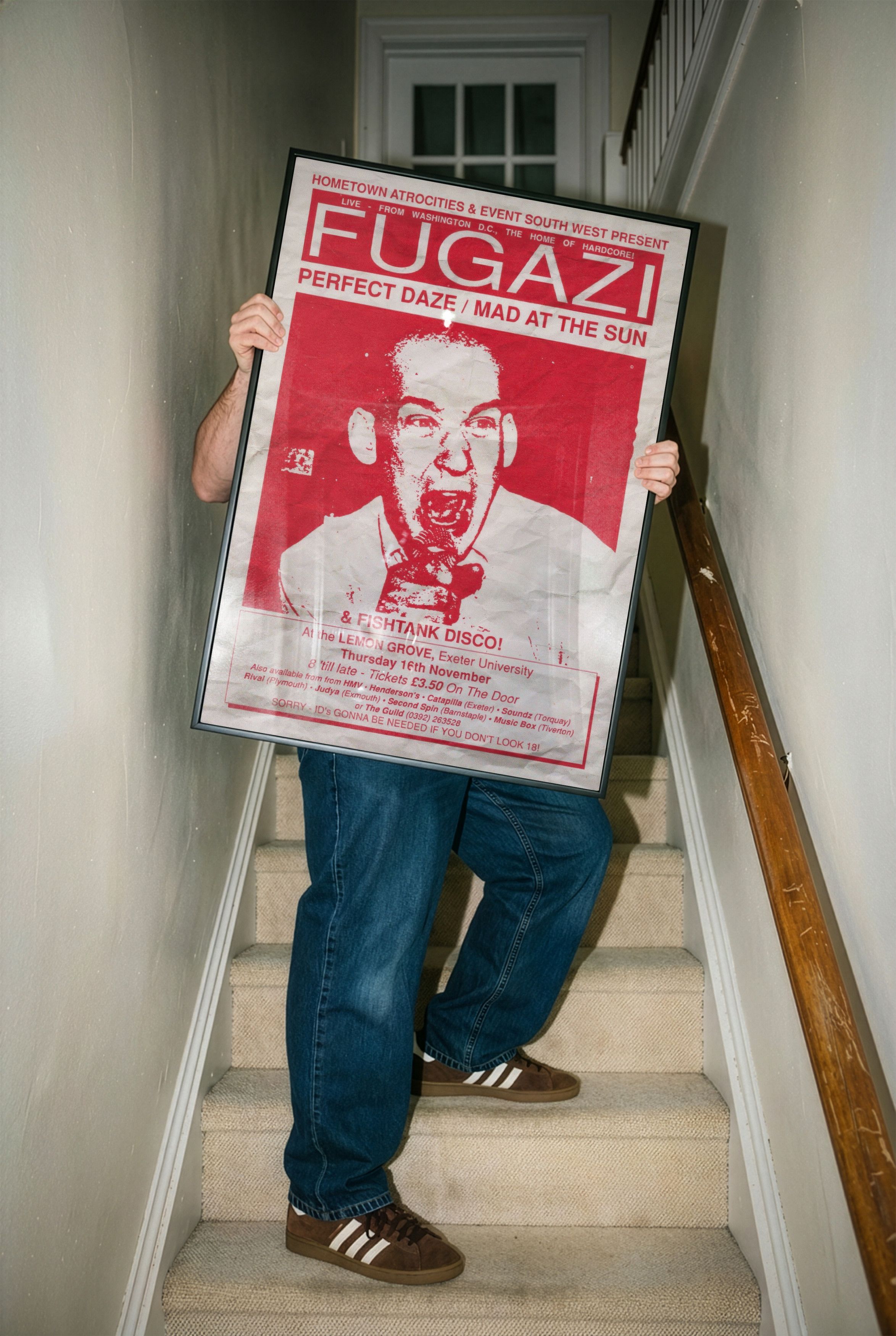 Fugazi Fugazi Poster Print Tee Gift Vintage Music Band Merch Shirt Size ONE SIZE - 2 Thumbnail