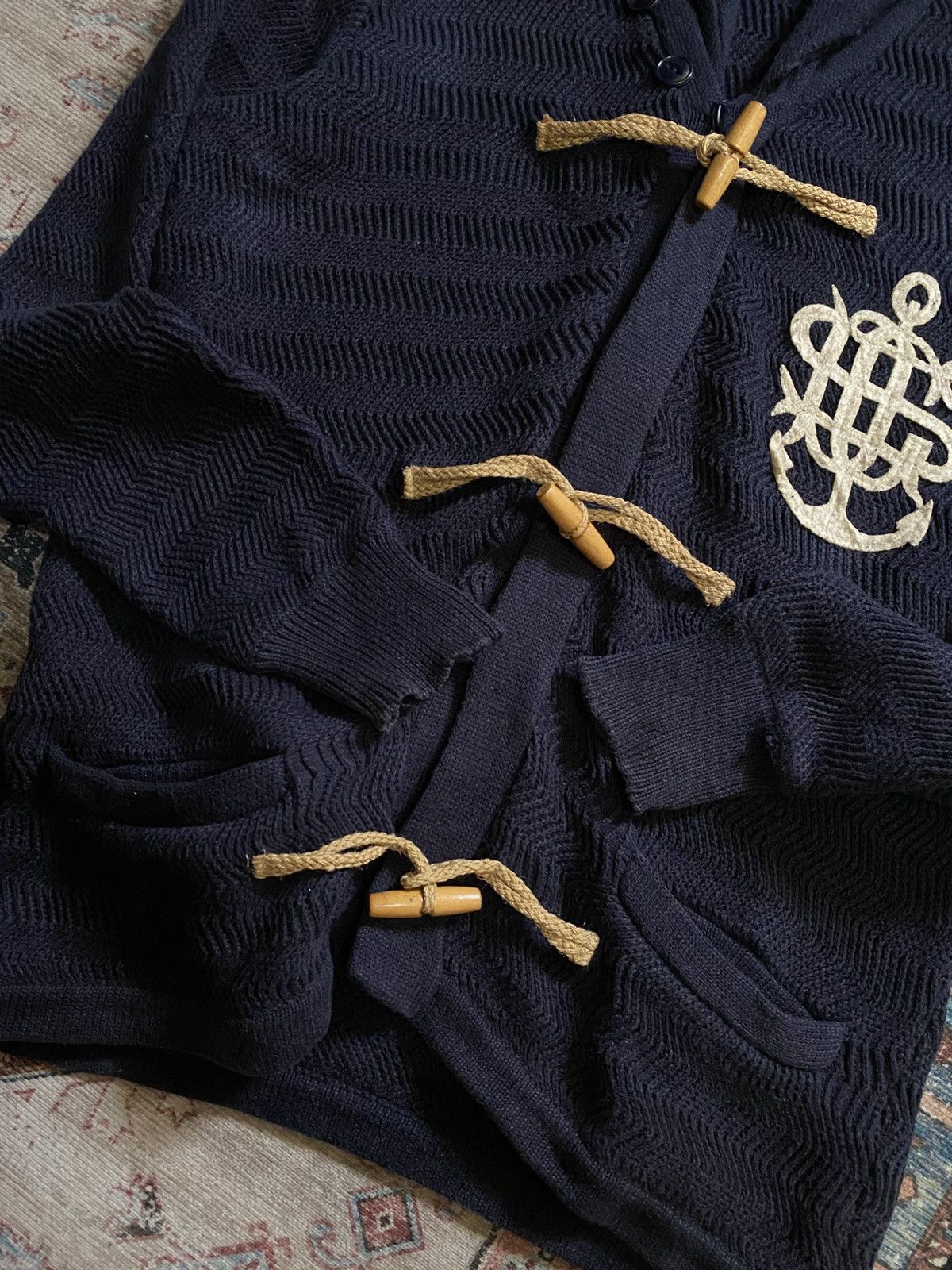 Polo Ralph Lauren The Duffer of St.George cardigan Navy Size US L / EU 52-54 / 3 - 5 Thumbnail