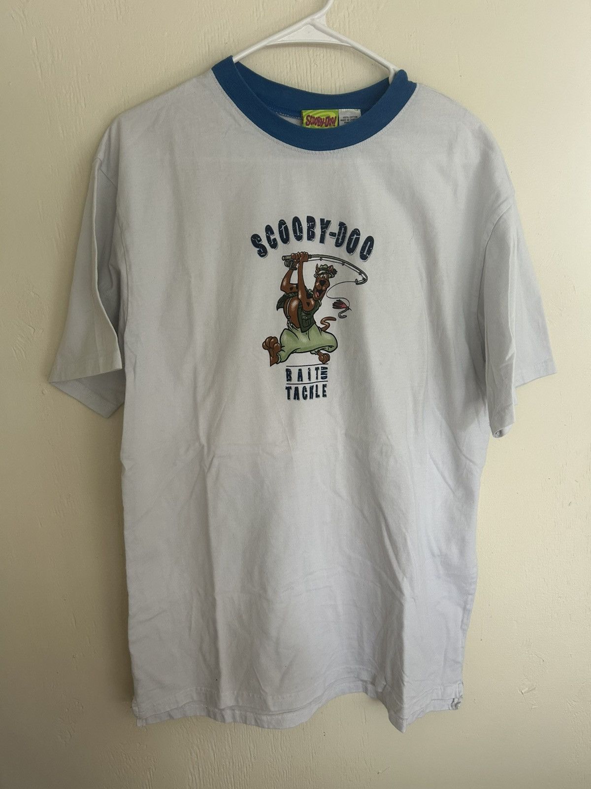Vintage 03 Vintage Scooby Doo Bait & Tackle Fishing T-shirt Size US L / EU 52-54 / 3 - 2 Thumbnail