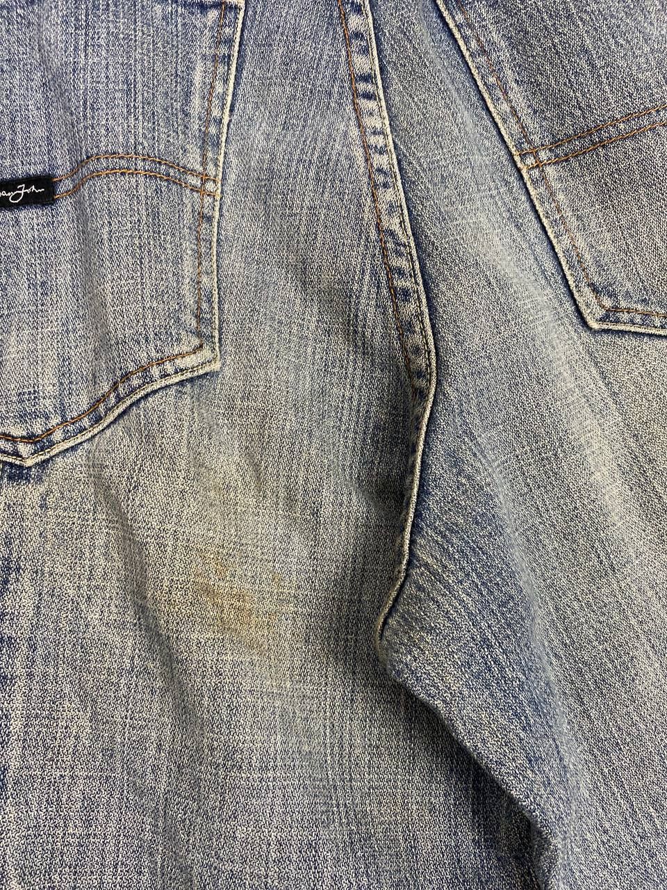 Sean John vintage 90s sean john baggy denim nice design Size US 35 - 4 Thumbnail