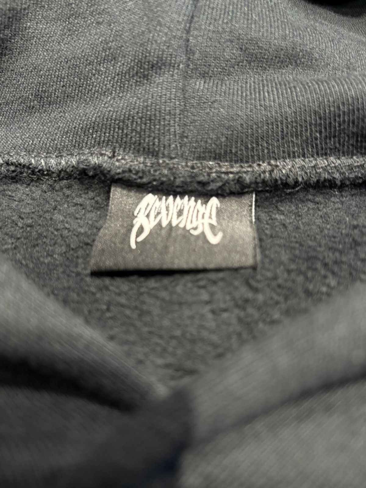 Revenge REVENGE “WEB CROSS” HOODIE - SIZE SMALL - (BLACK) Size US S / EU 44-46 / 1 - 5 Thumbnail
