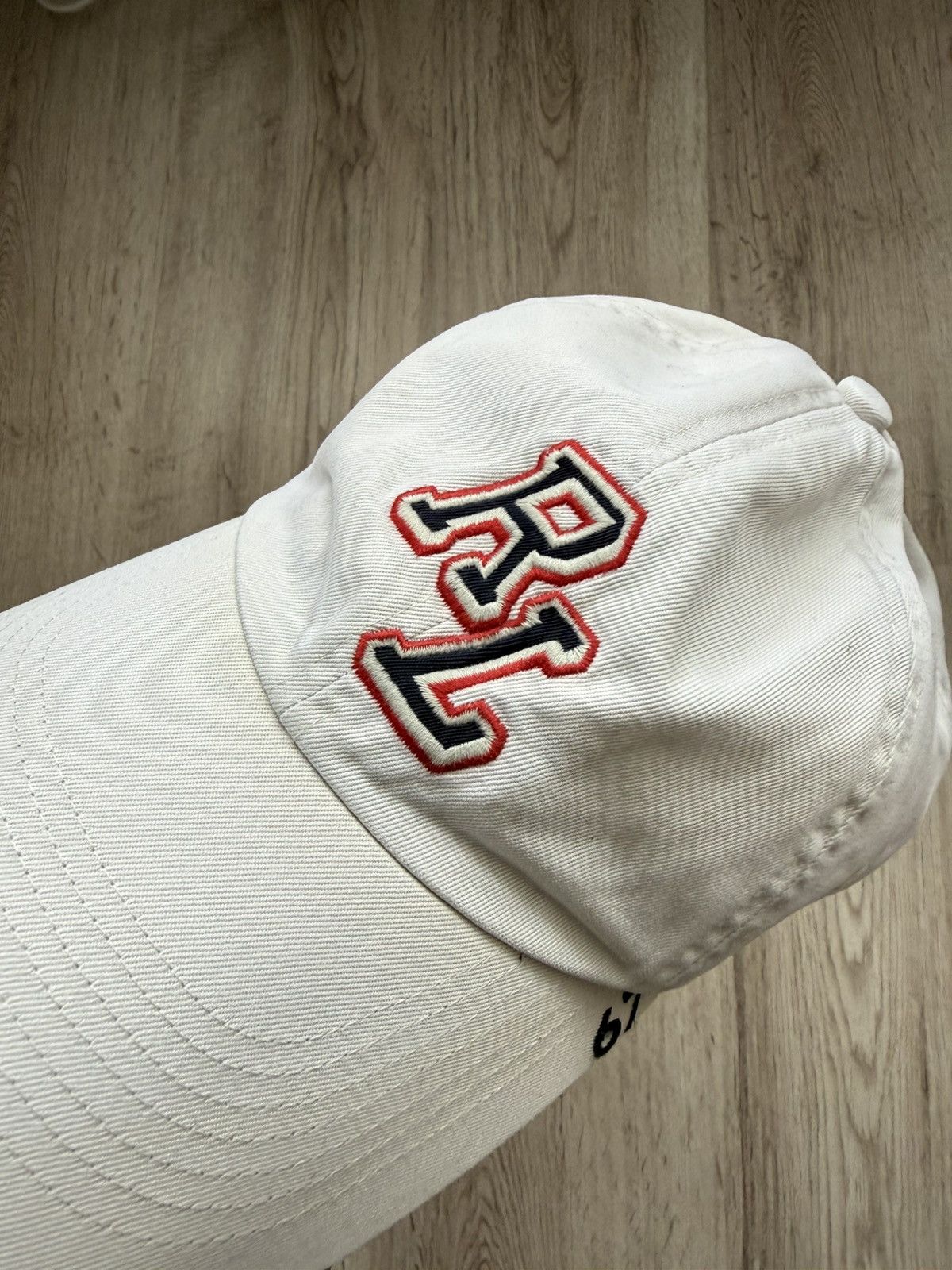 Polo Ralph Lauren Polo Jeans RL Logo Distressed Cap Vintage Ralph Lauren Hat Size ONE SIZE - 24 Thumbnail