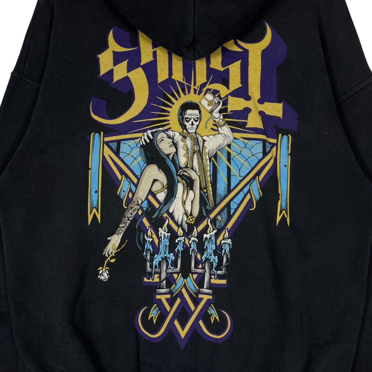 Band Tees Ghost Blessed Promo Album Hoodie Size US L / EU 52-54 / 3 - 6 Thumbnail