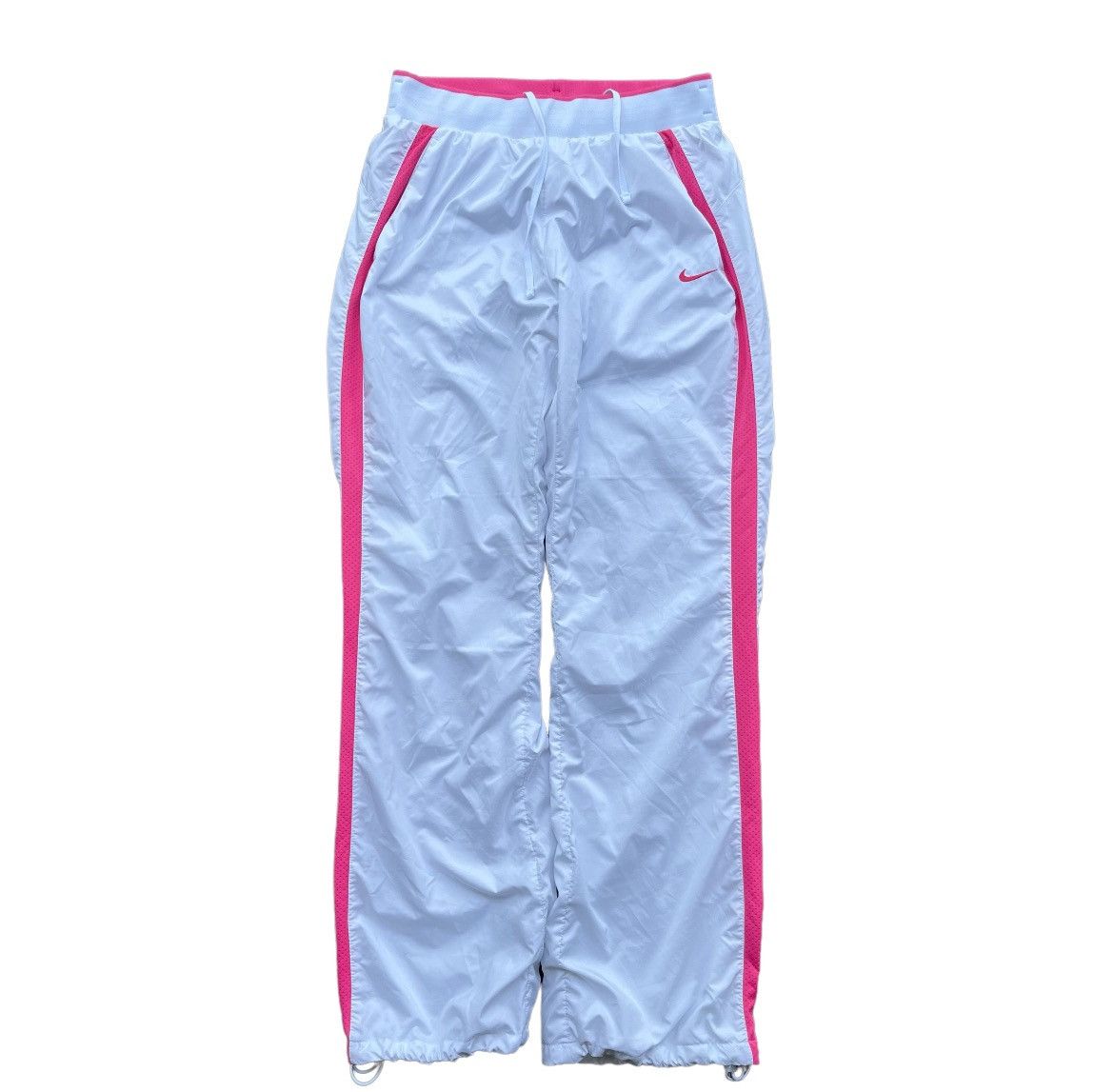 Nike Vintage Nike Small Swoosh Drill Baggy Trackpant Size 29" - 1 Thumbnail
