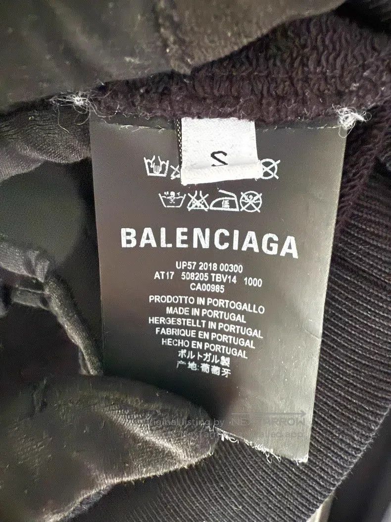 Balenciaga Balenciaga Cola Print Hoodie Size US S / EU 44-46 / 1 - 4 Thumbnail