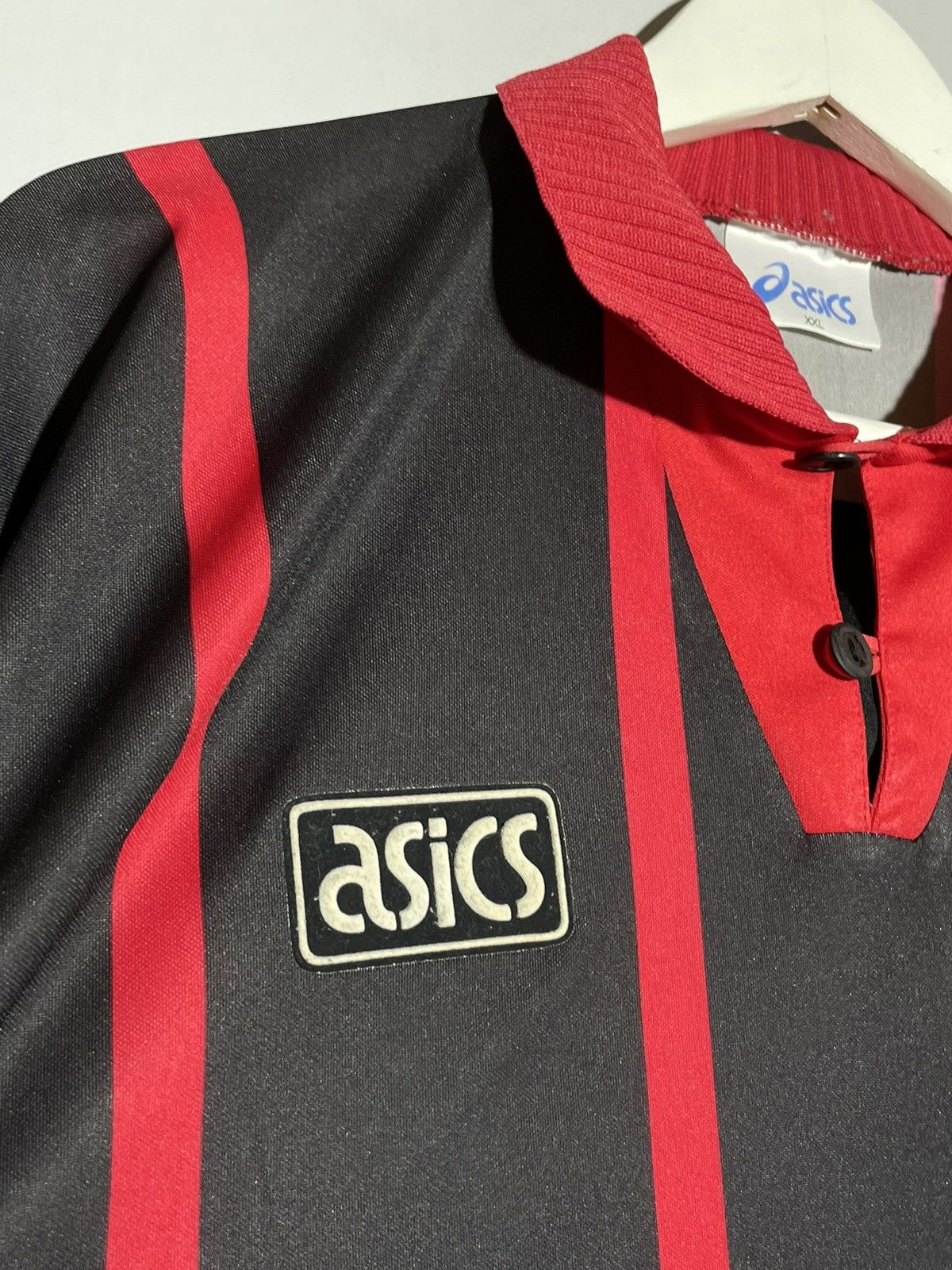 Asics × Vintage Blackburn Rovers Asics 1994/95 Away Vintage Football Shirt Size US XXL / EU 58 / 5 - 6 Thumbnail