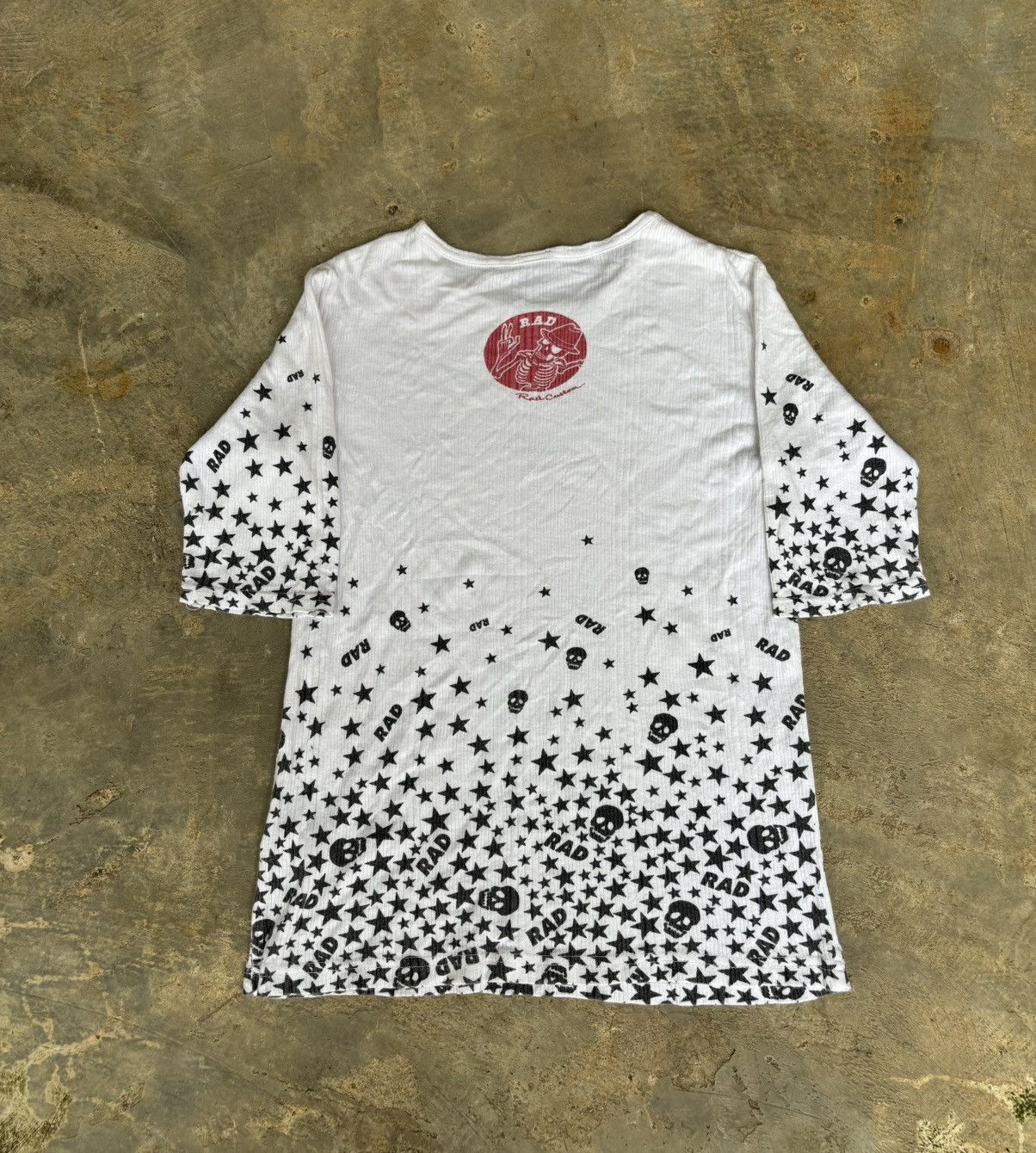 Hysteric Glamour × If Six Was Nine × Japanese Brand Y2k Skull Rad Custom Ifsixwasnine style Tshirt Size M / US 6-8 / IT 42-44 - 2 Thumbnail