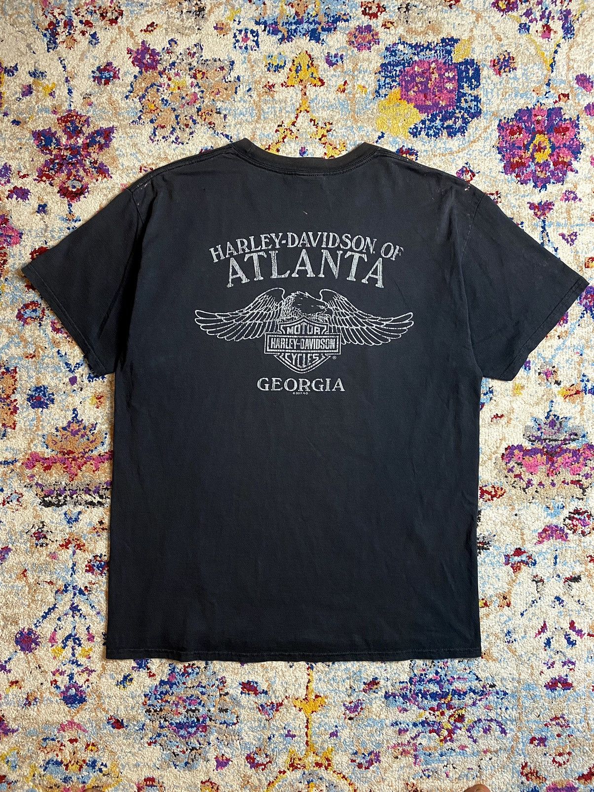 Harley Davidson HARLEY DAVIDSON ATLANTA GEORGIA 2013 HD COPYRIGHTS SS TEES Size US L / EU 52-54 / 3 - 2 Thumbnail