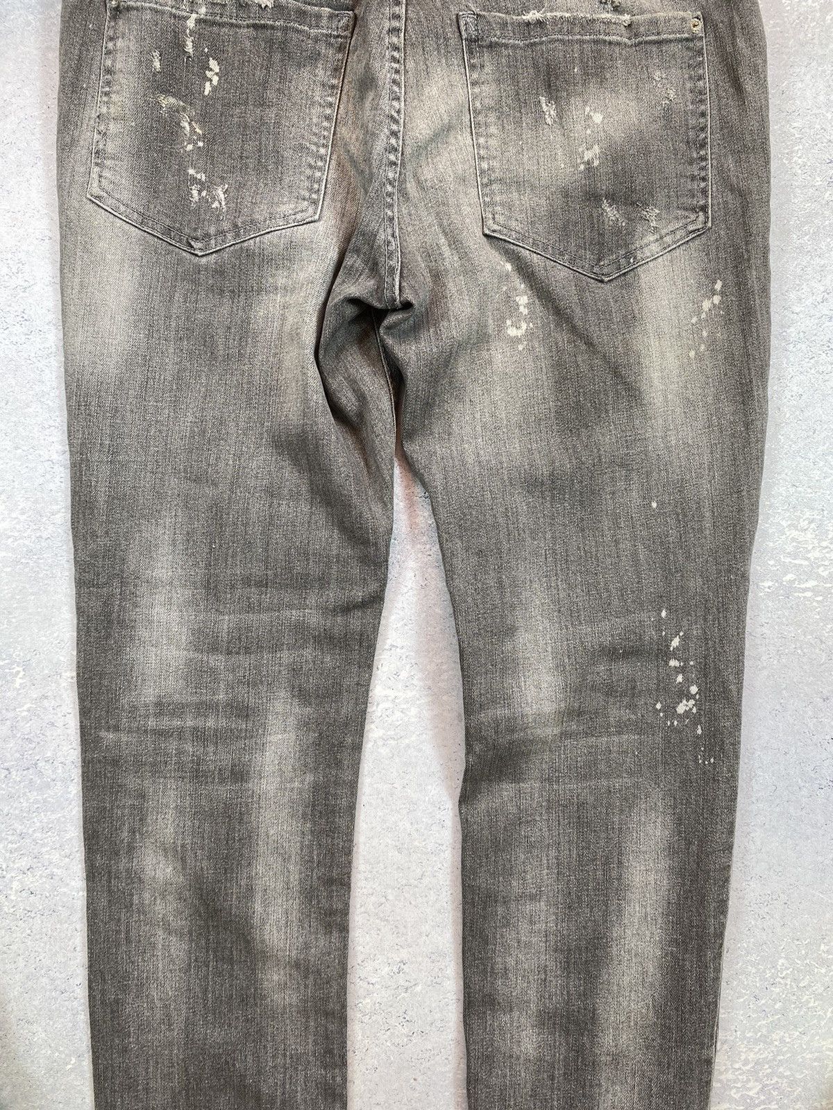 Dsquared2 Dsquared2 Grey Denim Pants Made in Italy Size 56 Size US 42 / EU 58 - 9 Thumbnail