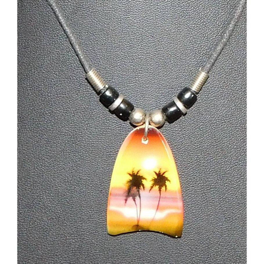 Other Vintage 90s Hawaiian Boogie Board Necklace Size ONE SIZE - 4 Thumbnail