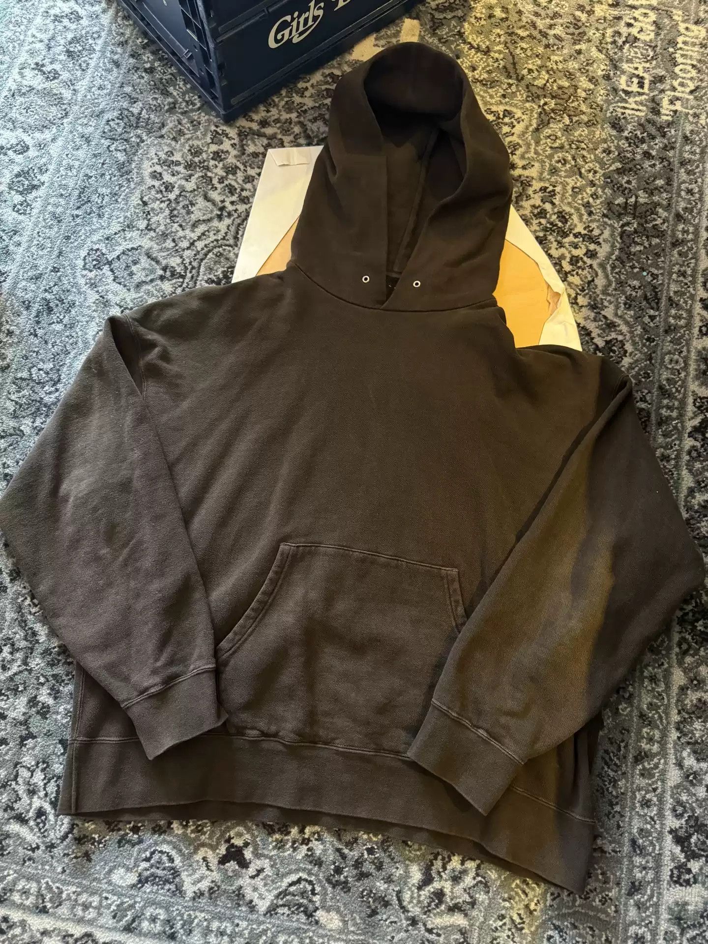 Image of Visvim 22Aw Amplus Sb Hoodie N.d in Brown, Men's (Size 2XL)