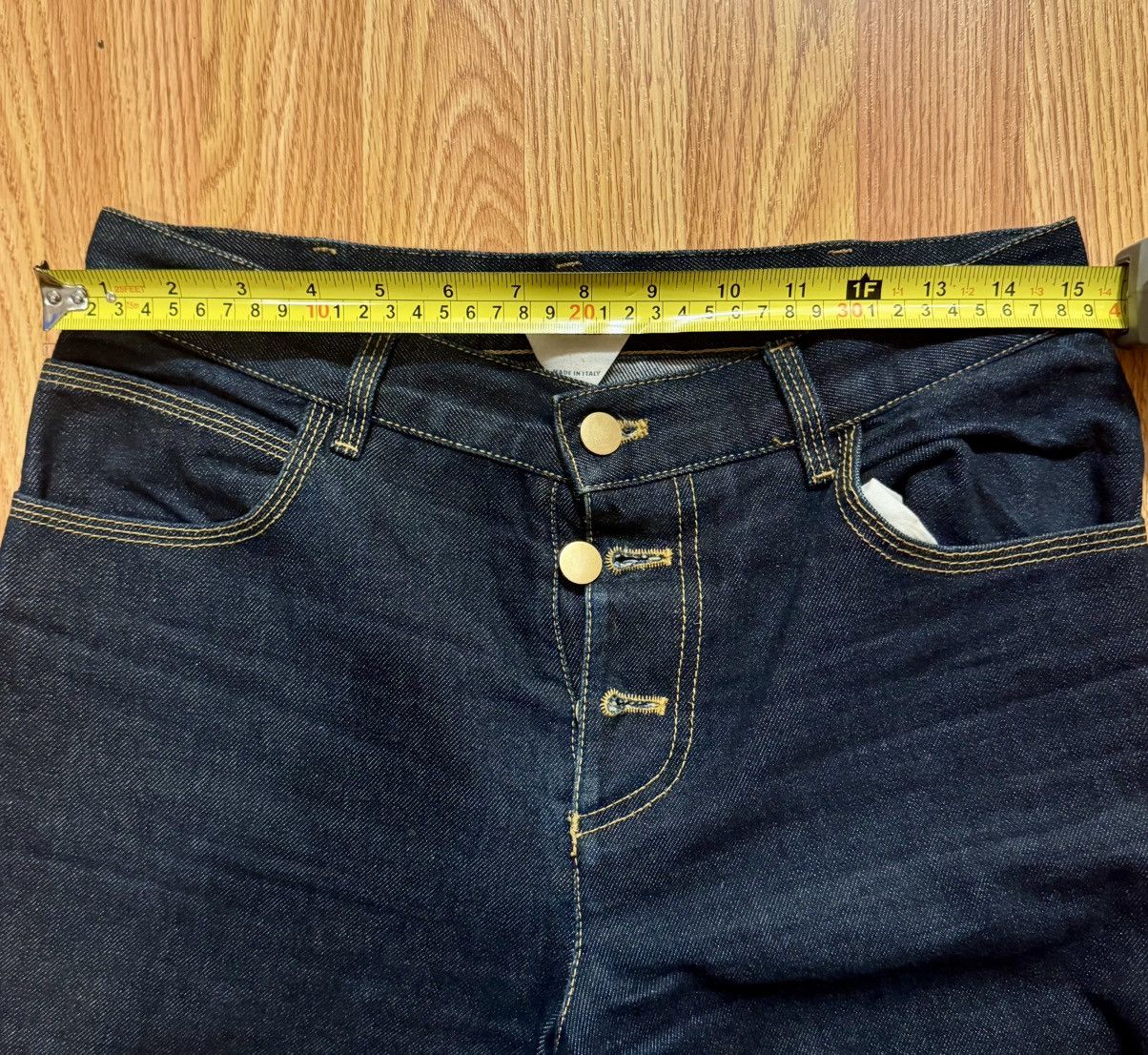 Bottega Veneta Bottega Veneta SS 2020 Carpenter Jeans Dark Wash Daniel Lee Size 38" / US 16 / IT 52 - 6 Thumbnail