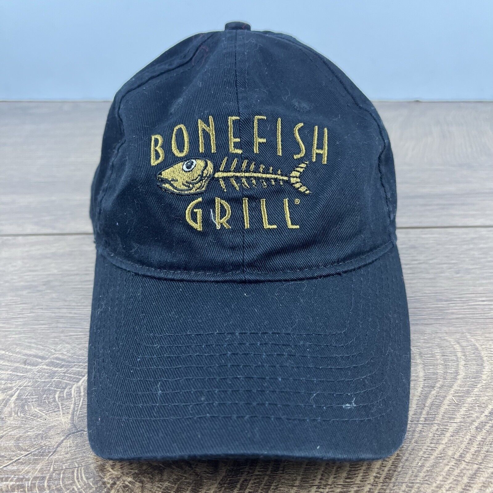 Other Bonefish Grill Hat Bonefish Cap Hat Black Hat Adjustable Bla Size ONE SIZE - 1 Thumbnail