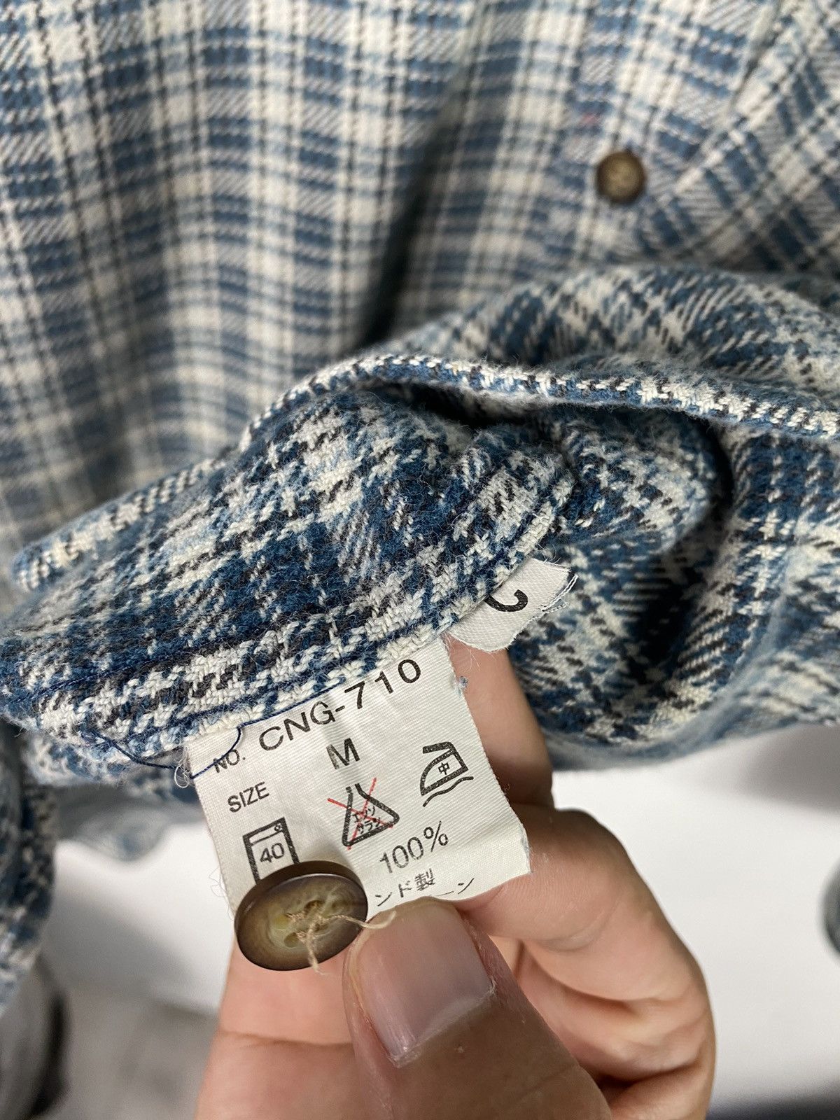 Vintage Vintage Conart Flannel Shirt Size US XL / EU 56 / 4 - 7 Thumbnail