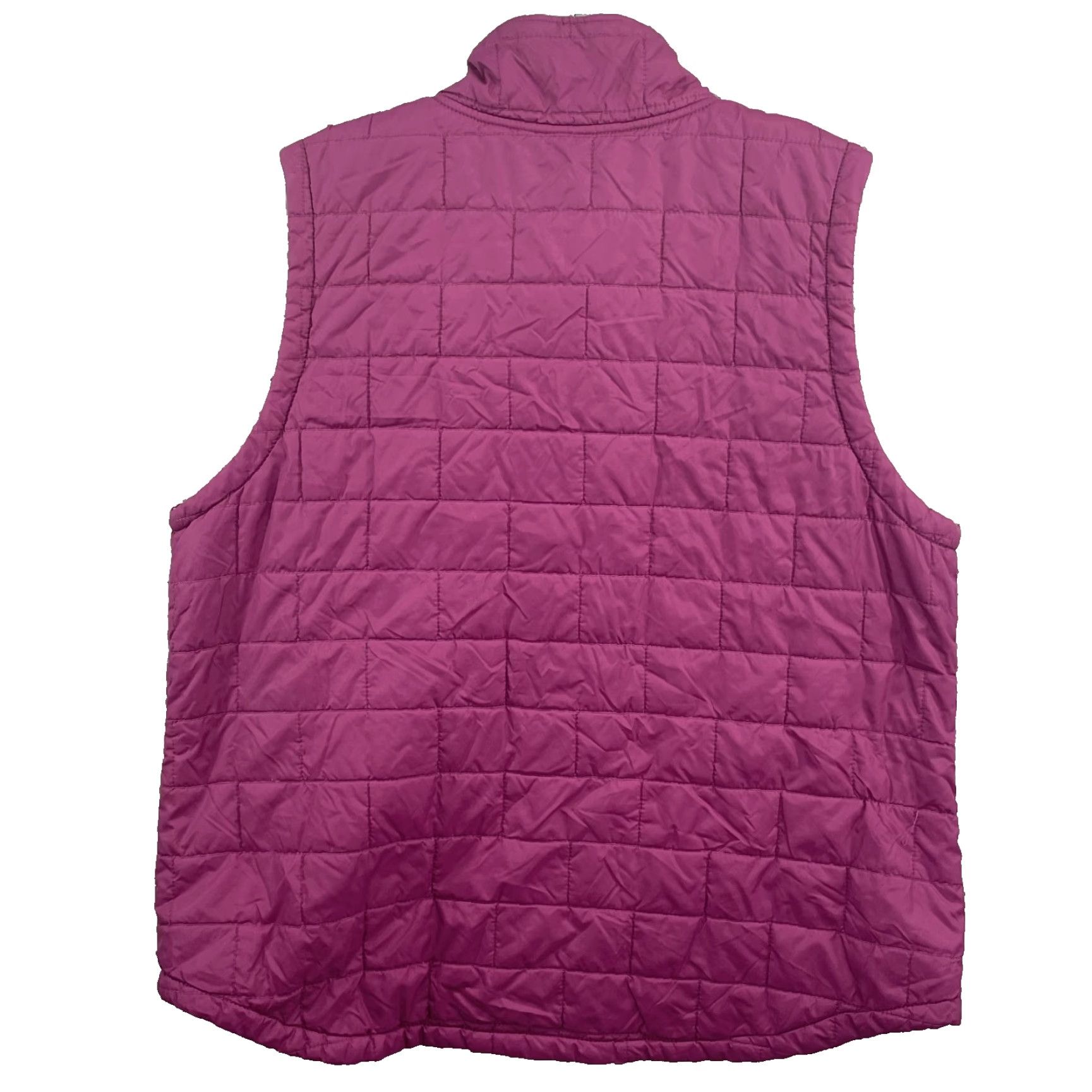 Carhartt Carhartt Reversible Flannel Vest Women's Large Magenta Outdoor Gorpcore Vest Women L Magenta Gorpcore Size L / US 10 / IT 46 - 2 Thumbnail