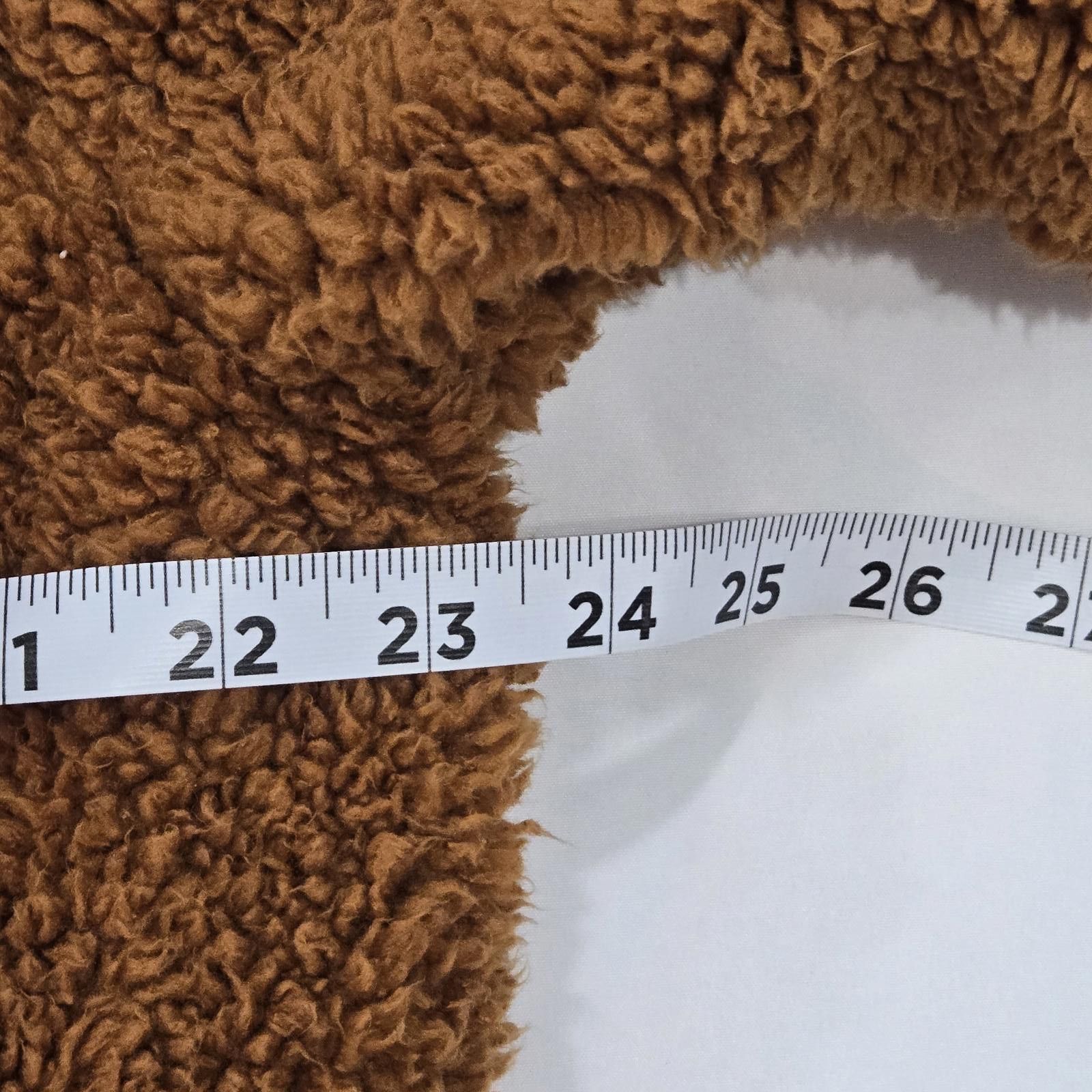 Free People Free People Brown Double-Breasted Sherpa Womens Coat Size XS Size XS / US 0-2 / IT 36-38 - 5 Thumbnail