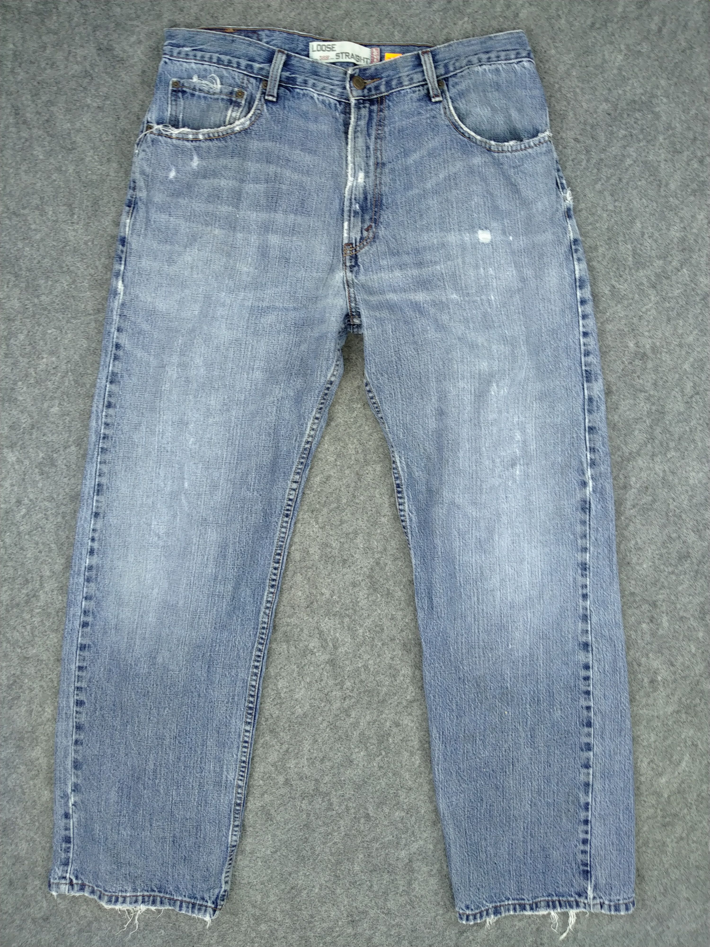 Other Vintage Levi's 560 Loose Straight 34x32.5 Denim -JN315 Size US 34 / EU 50 - 1 Thumbnail