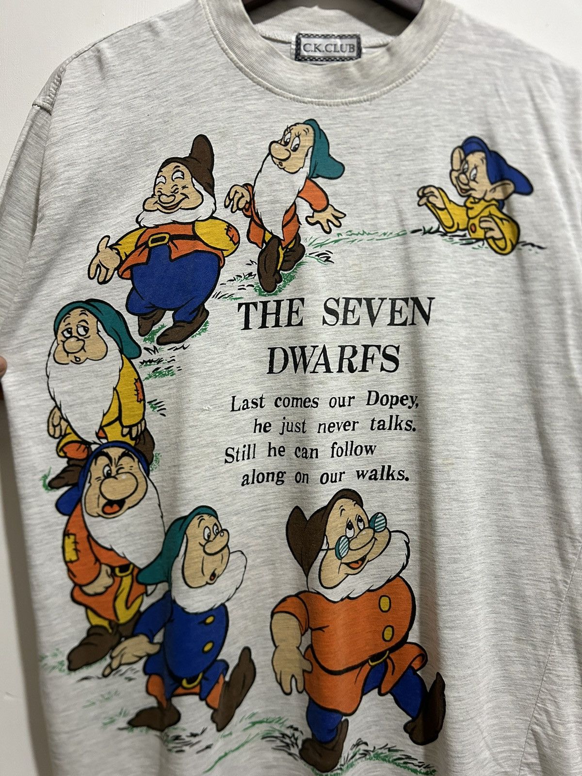 Vintage Vintage The Seven Dwarfs Disney 90s Tee Size US L / EU 52-54 / 3 - 3 Thumbnail