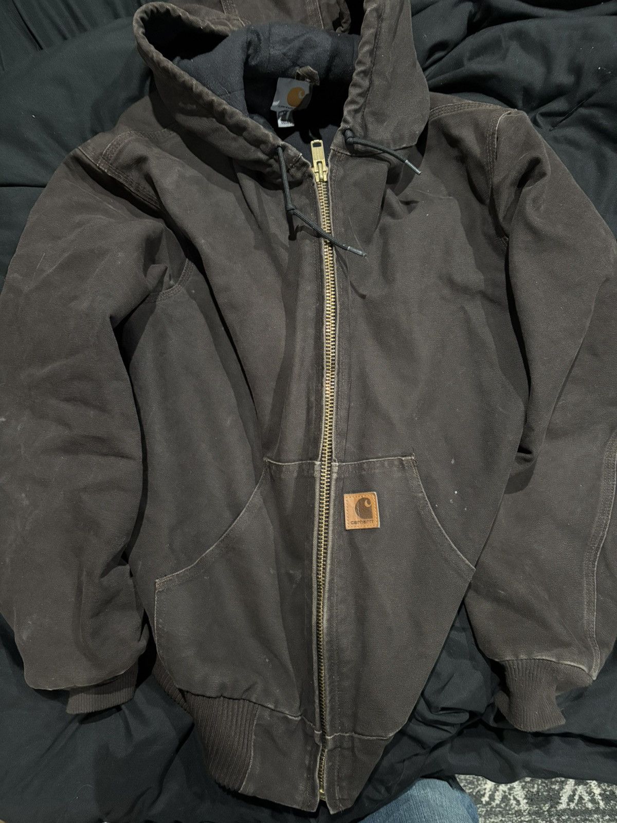 Carhartt J130 BROWN CARHARTT JACKET Size US M / EU 48-50 / 2 - 3 Thumbnail