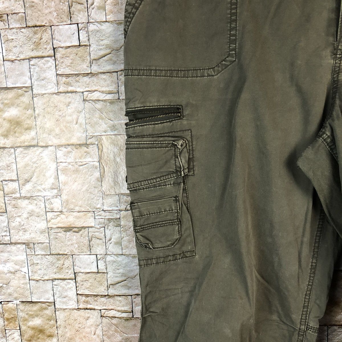 Other Courtenay Green Cargo Multipocket Pants #A965 Size 32" / US 10 / IT 46 - 9 Thumbnail