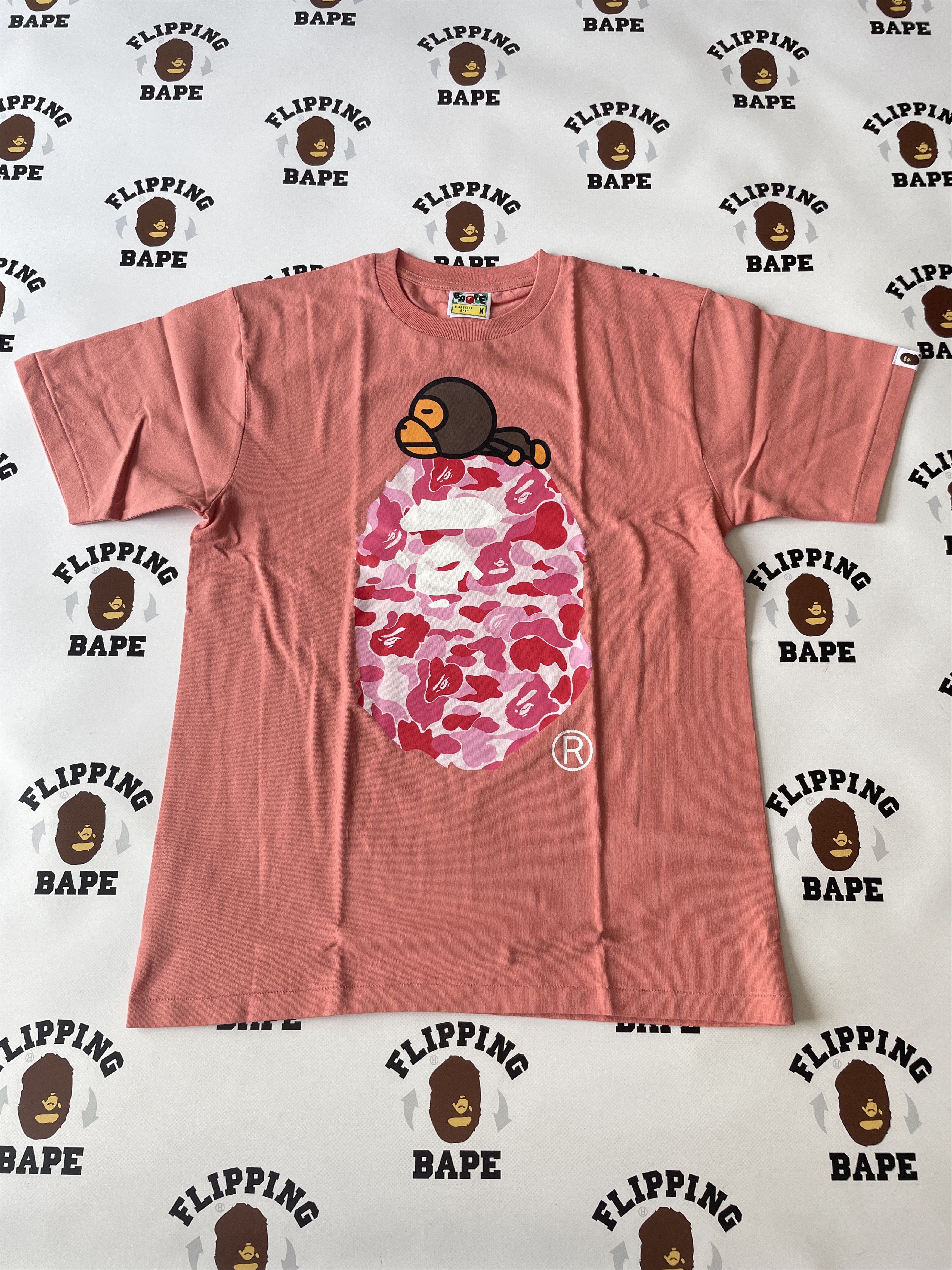 Bape BAPE ABC CAMO MILO ON BIG APE TEE Size US L / EU 52-54 / 3 - 1 Thumbnail