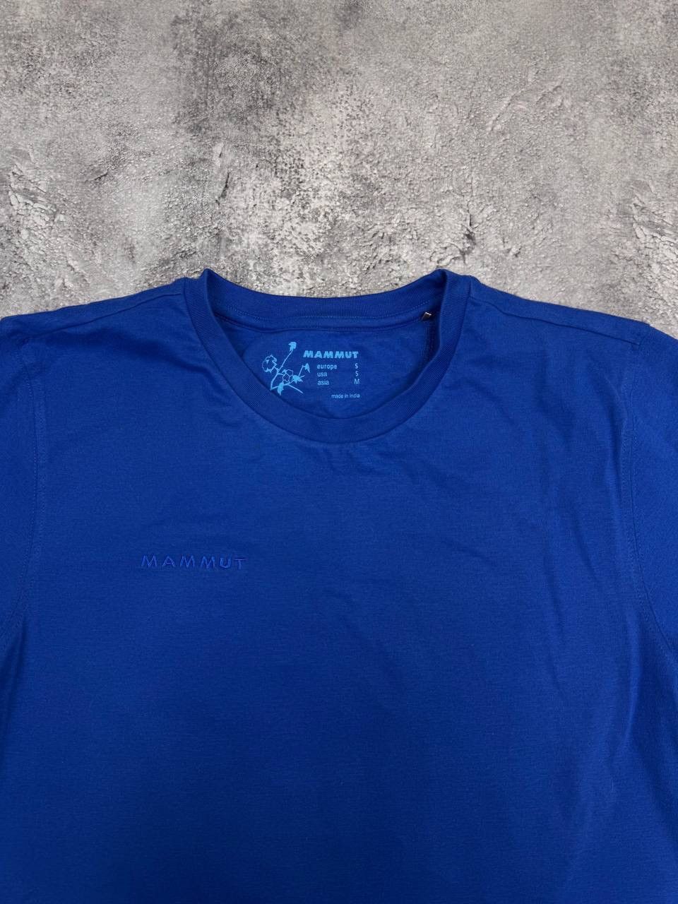 Mammut Mammut Men Cotton T-Shirt Blue Size S Size US S / EU 44-46 / 1 - 3 Thumbnail