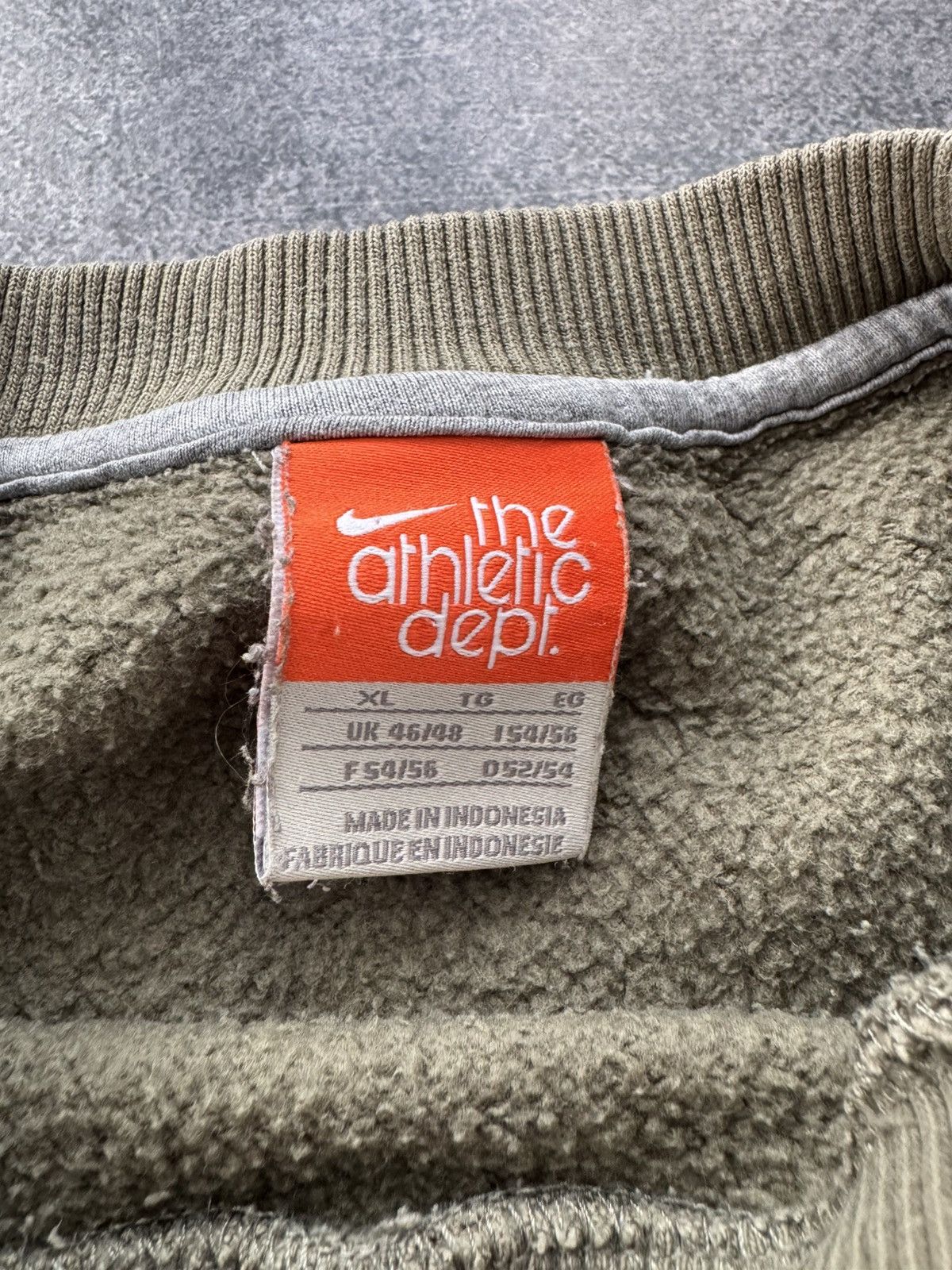 Nike Vintage Nike Big Logo Baggy Crewneck Sweatshirt Size US XL / EU 56 / 4 - 8 Thumbnail